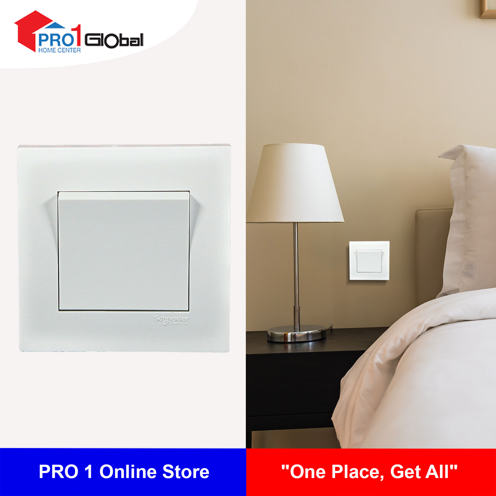 Schneider Vivace 1G 2W 16A