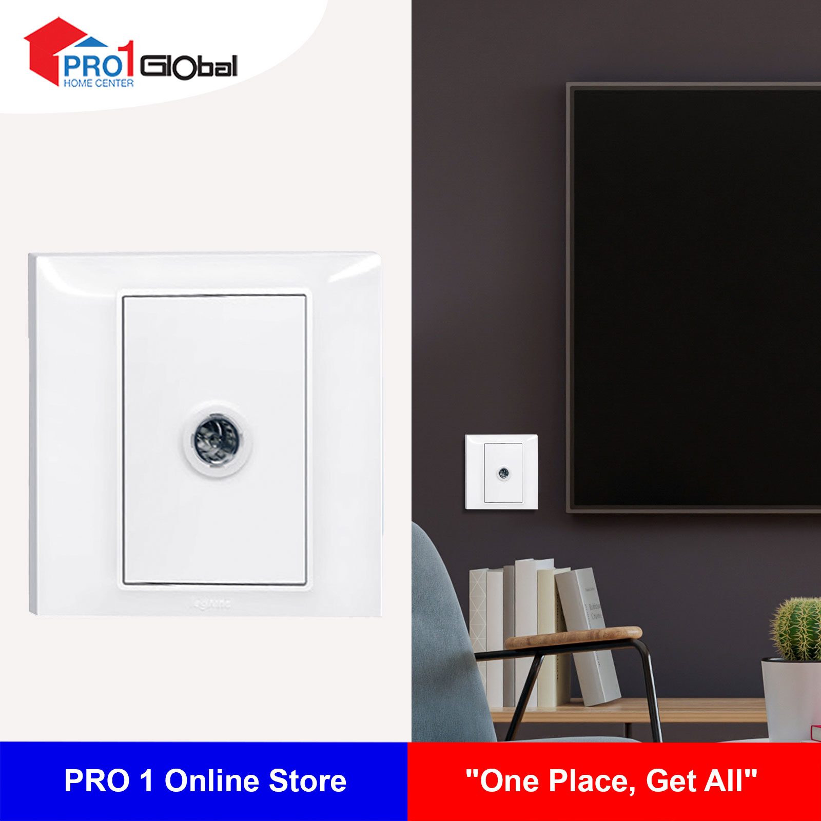 Legrand Belanko-S Single TV Female Type 617627