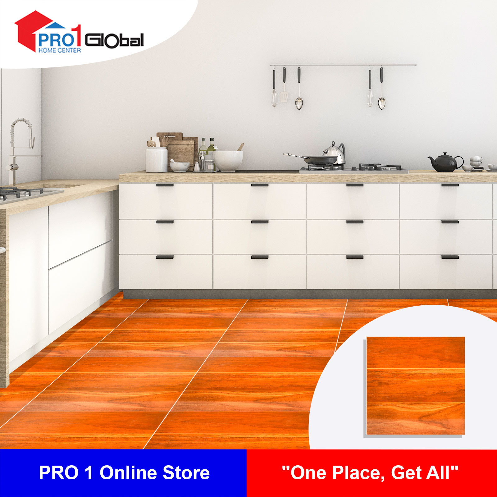 Campana Ceramic Z21TAA48100620A1 Hollyhock (400x400)mm