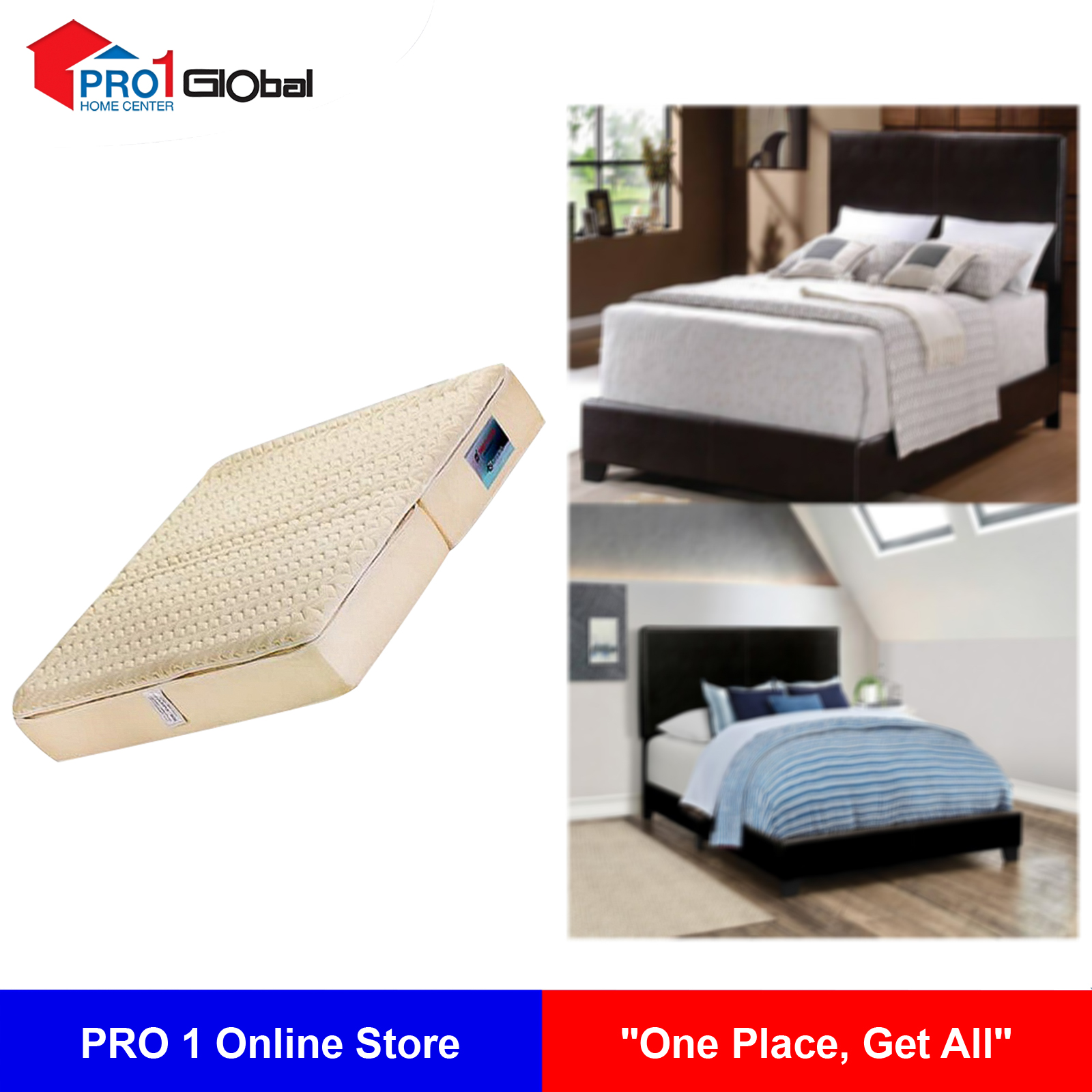 SH Diamond 2 in 1 Pocket Spring Mattress (6ftx6.5ftx11in)