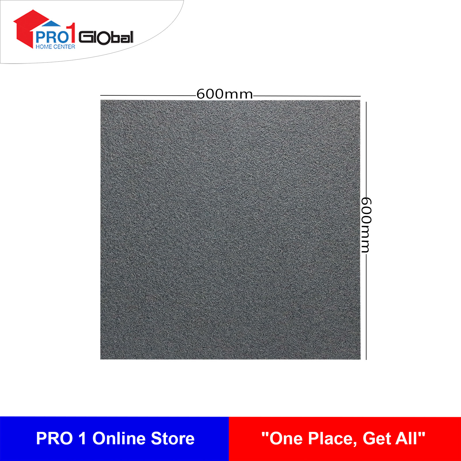 Happy House Glazed Porcelain HD6T619 /Fully Body (600x600)mm (Matt)