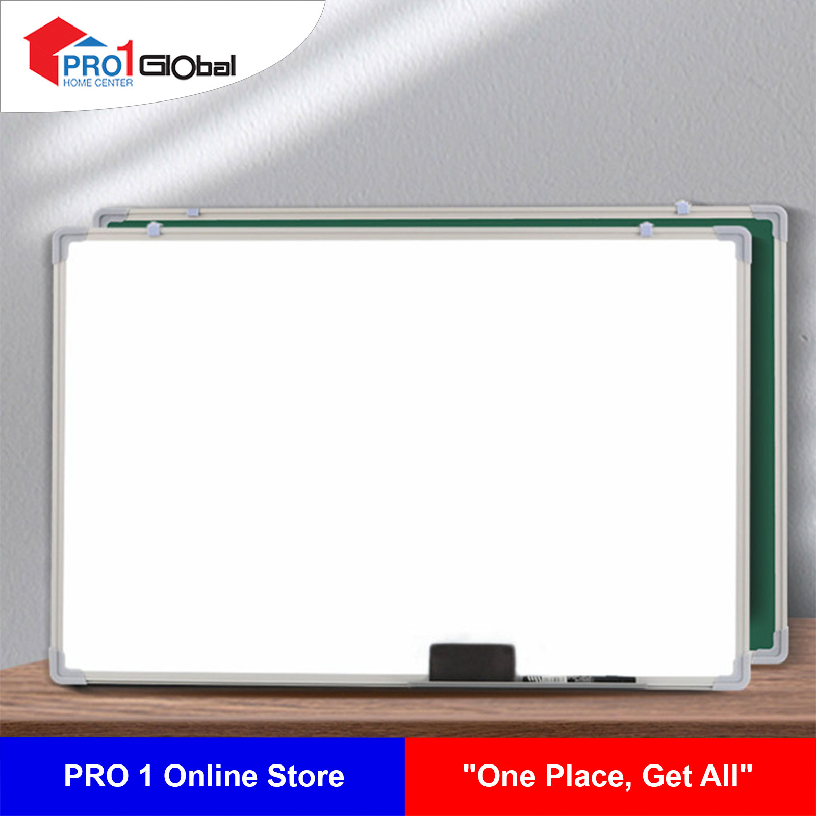 YUMI Whiteboard Double Side Magnetic 98XG-14 (60cmx90cm)