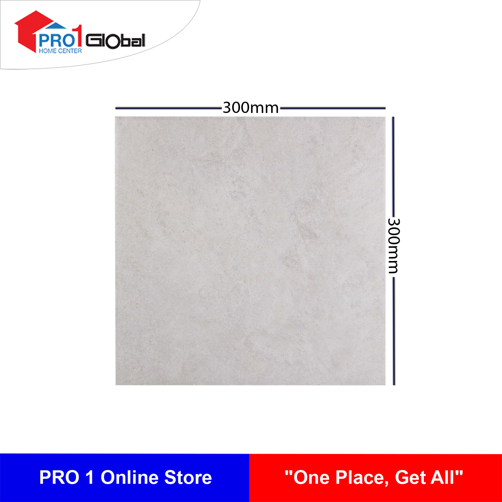 Campana Ceramic Z21GBA40100050A1 Ammaco(II) Grey (300x300)mm