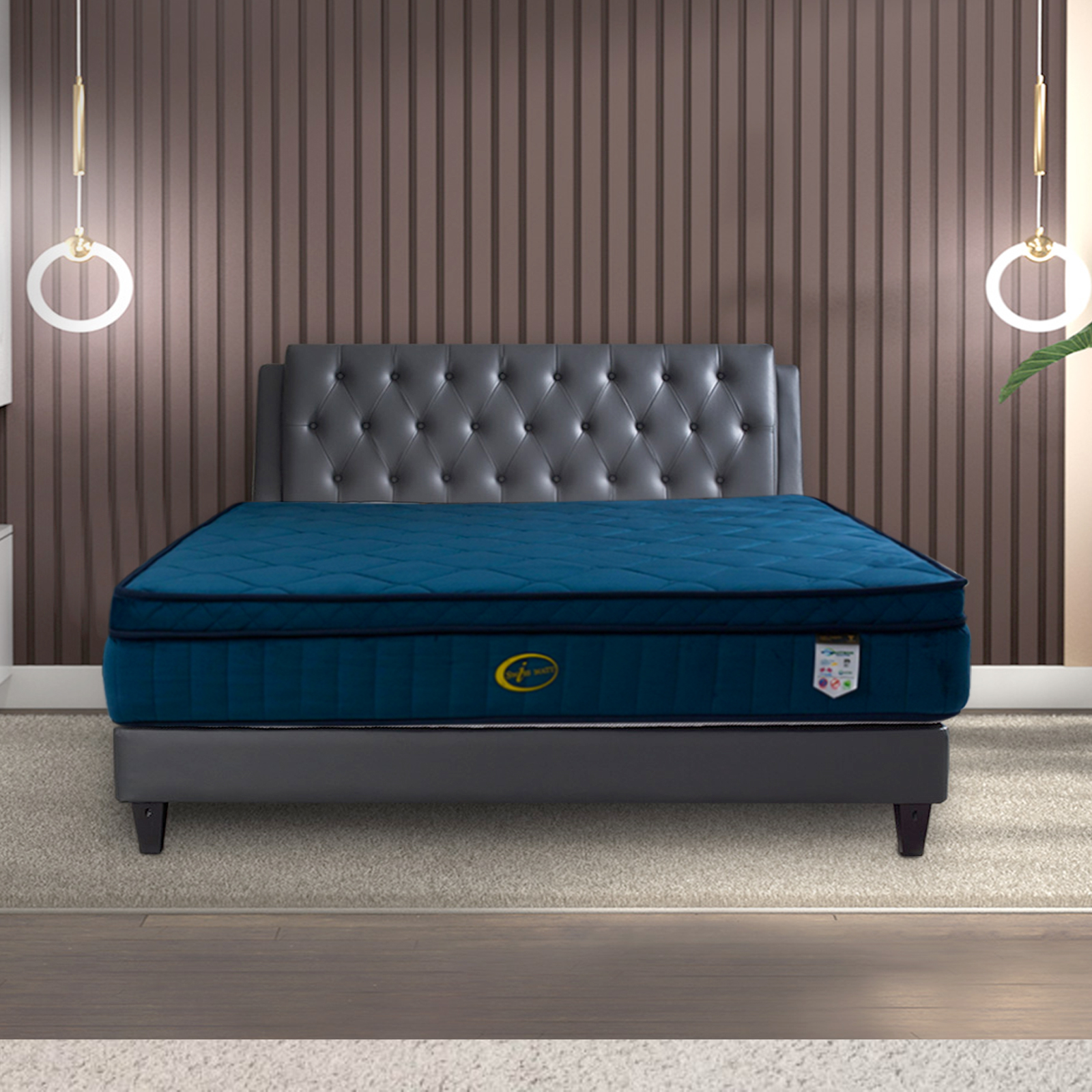 Swiss Matt  Michigan  Spring Mattress (6ftx6.5ftx 13in ) [ASM]
