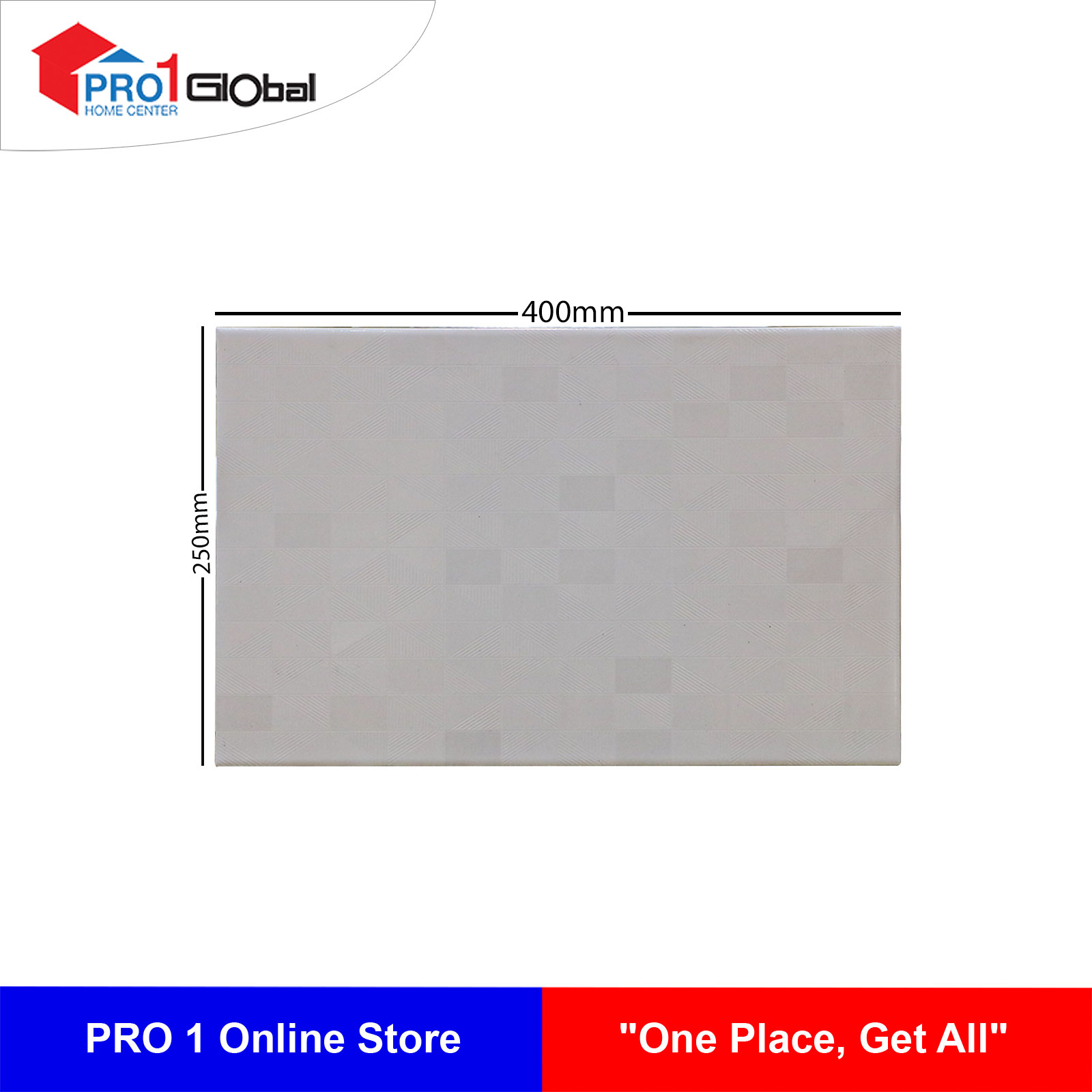 Chaiyo Ceramic Z21RYB38010053F1 Chaikanda -Grey (250x400)