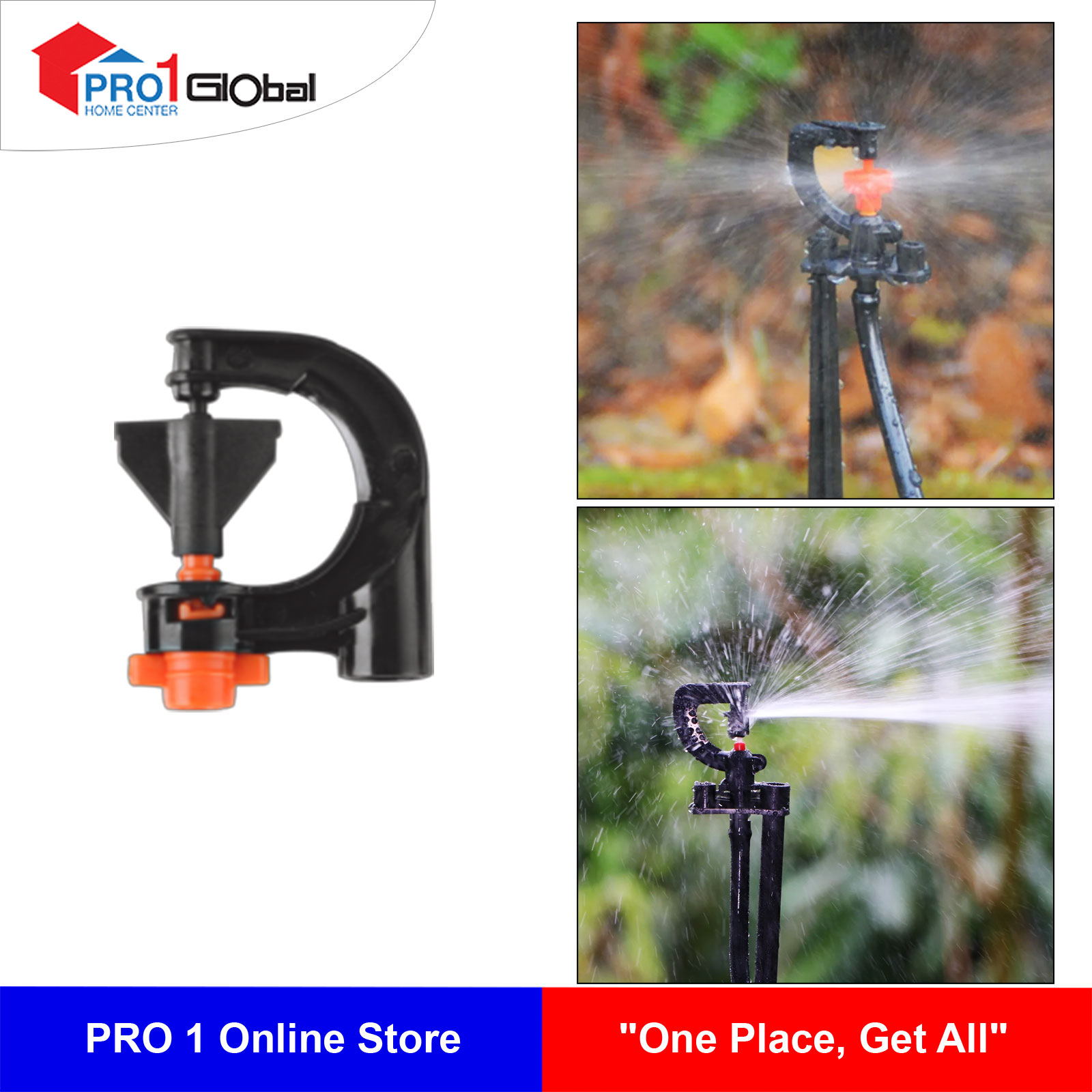 BLOOM-G-Type Nozzle FJ-017 ( Black )(1pk-5pcs)