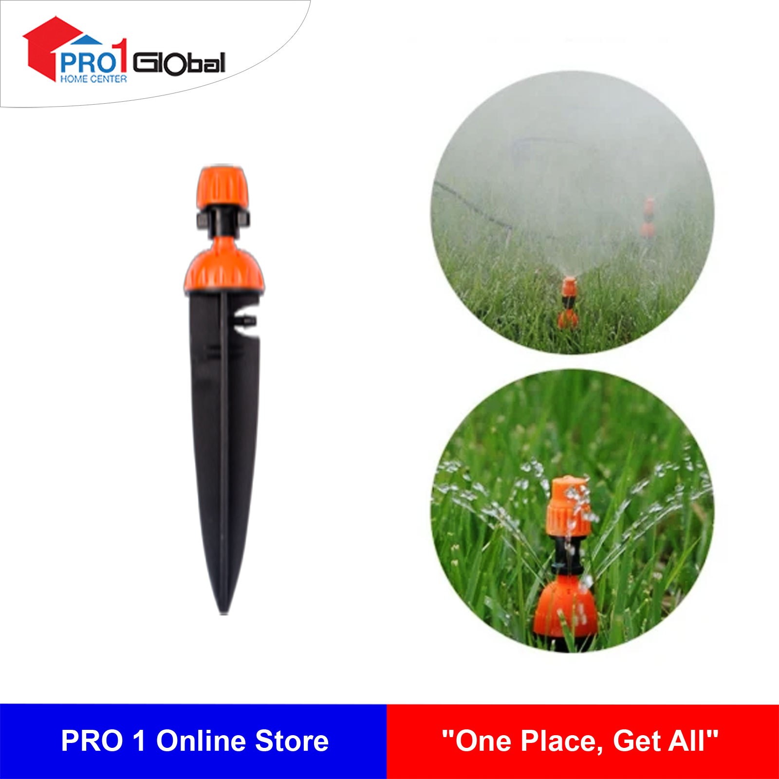 BLOOM-Spraying & Dripping Nozzle FJ-023 ( Black )(1pk-5pcs) (ASM)