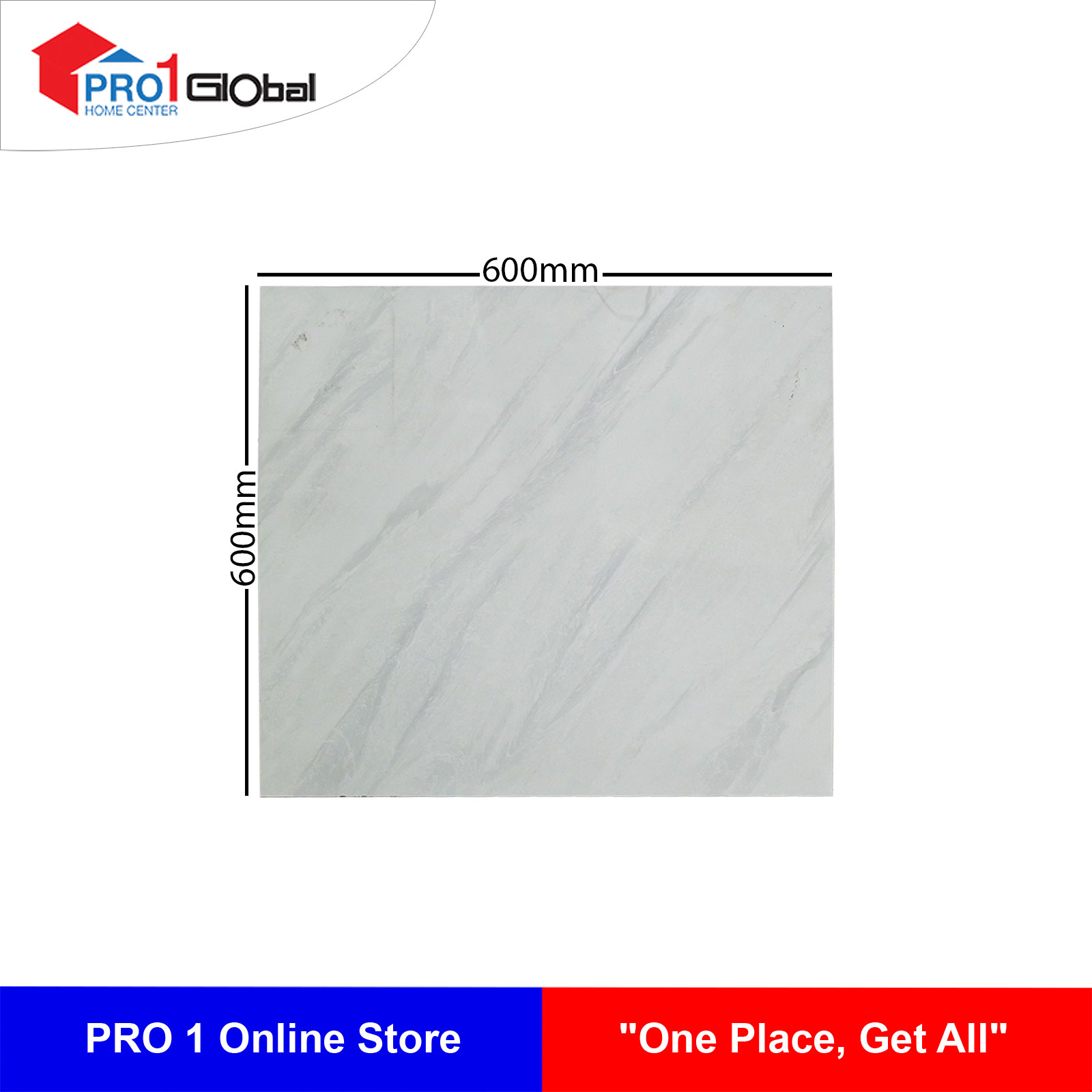 Premium Home Ceramic Z21RSA55010003G1 Promsairung -Grey (600x600)mm