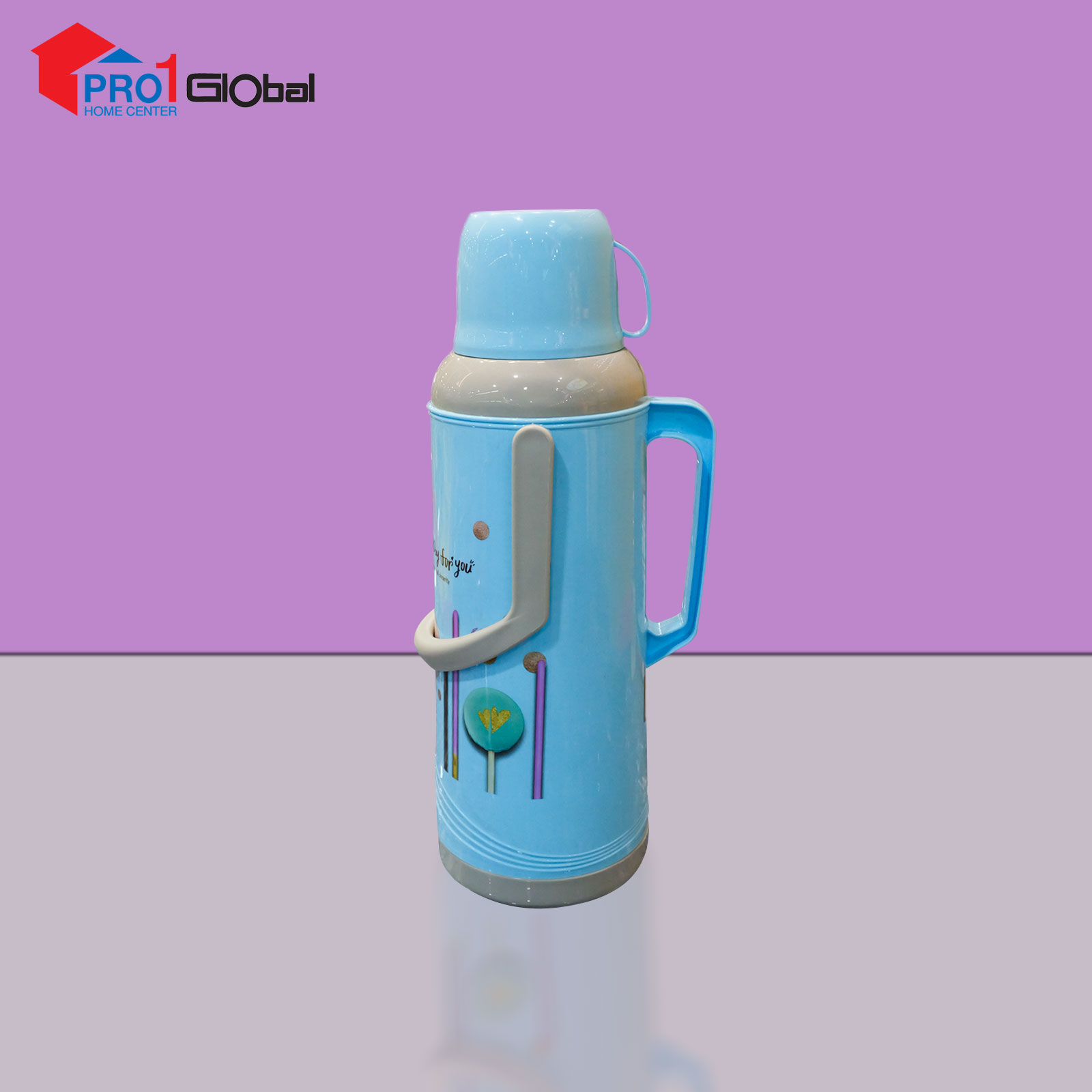 Cheffy PP Body Vacuum Flask BW394-37 (1.9L) (14.5x38)cm