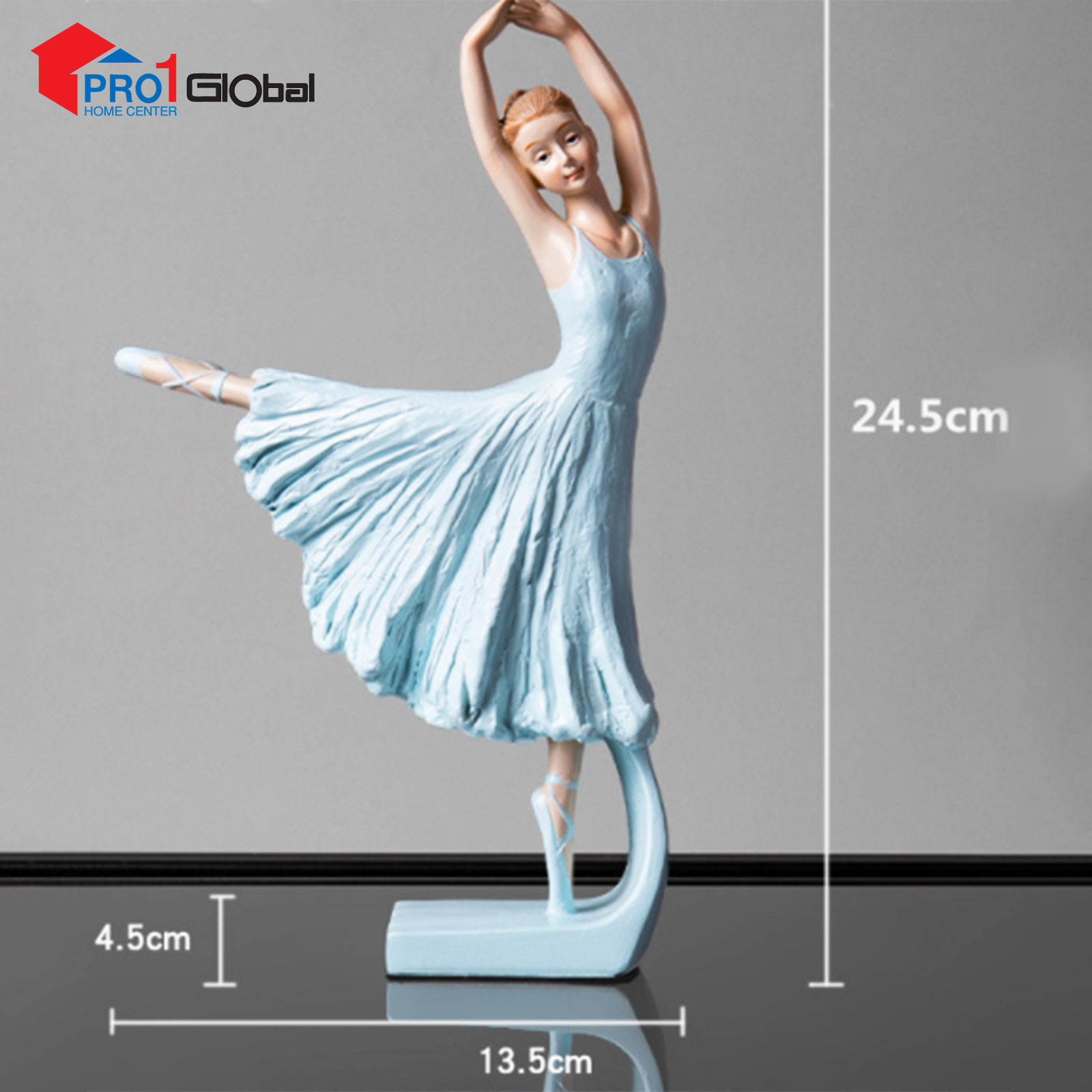 GAVI Desktop Decoration BJ-71532 (4.5x13.5x24.5)cm (Blue)
