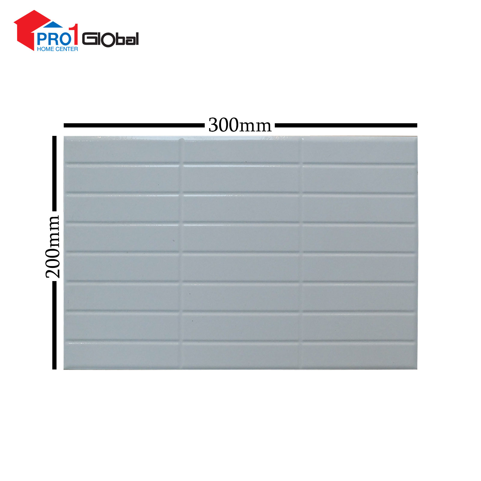 Chaiyo Ceramic Z21GYB31010261A1 Chaisrinuan-White (200x300)mm