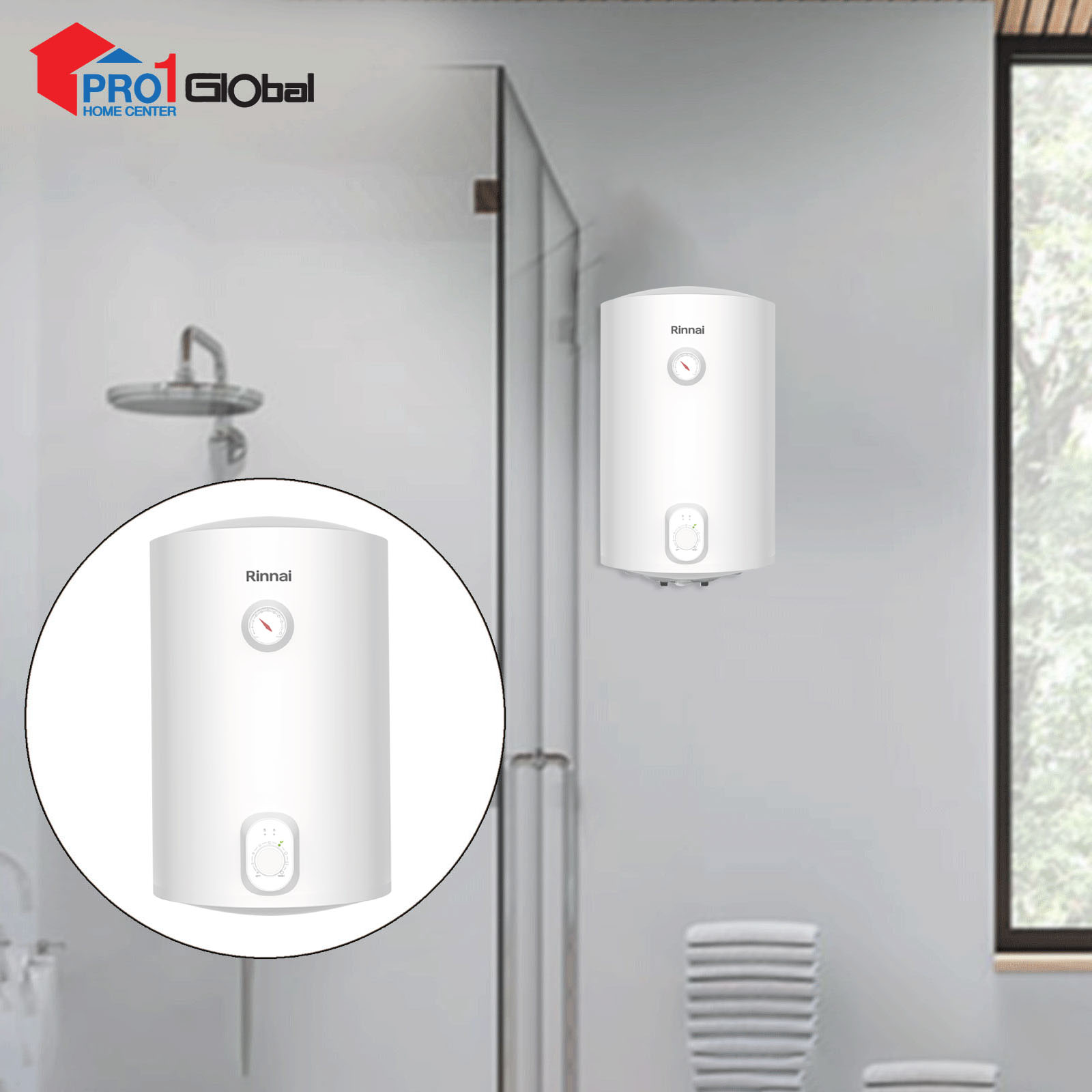 Rinnai Storage Heater RES- A50V-10D (50Ltr/V)