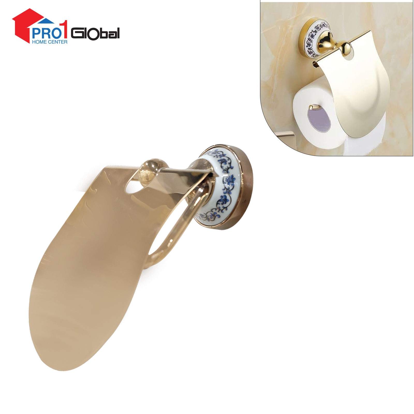 Karat Tissue Holder KB-73-312-53 (Rose Gold)
