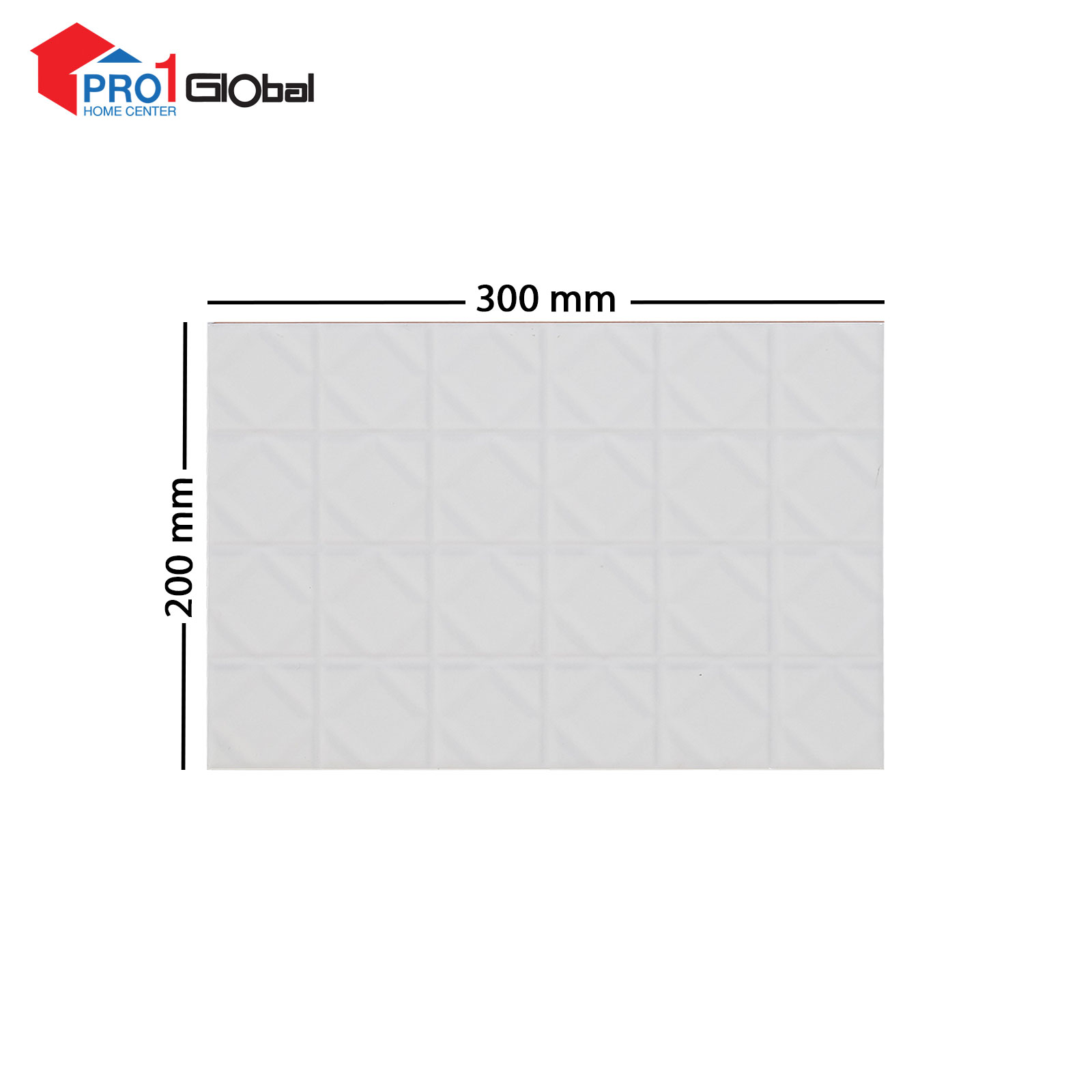 Caramo Ceramic  Z21GAA31010031F1 Pitta - White (200x300)mm