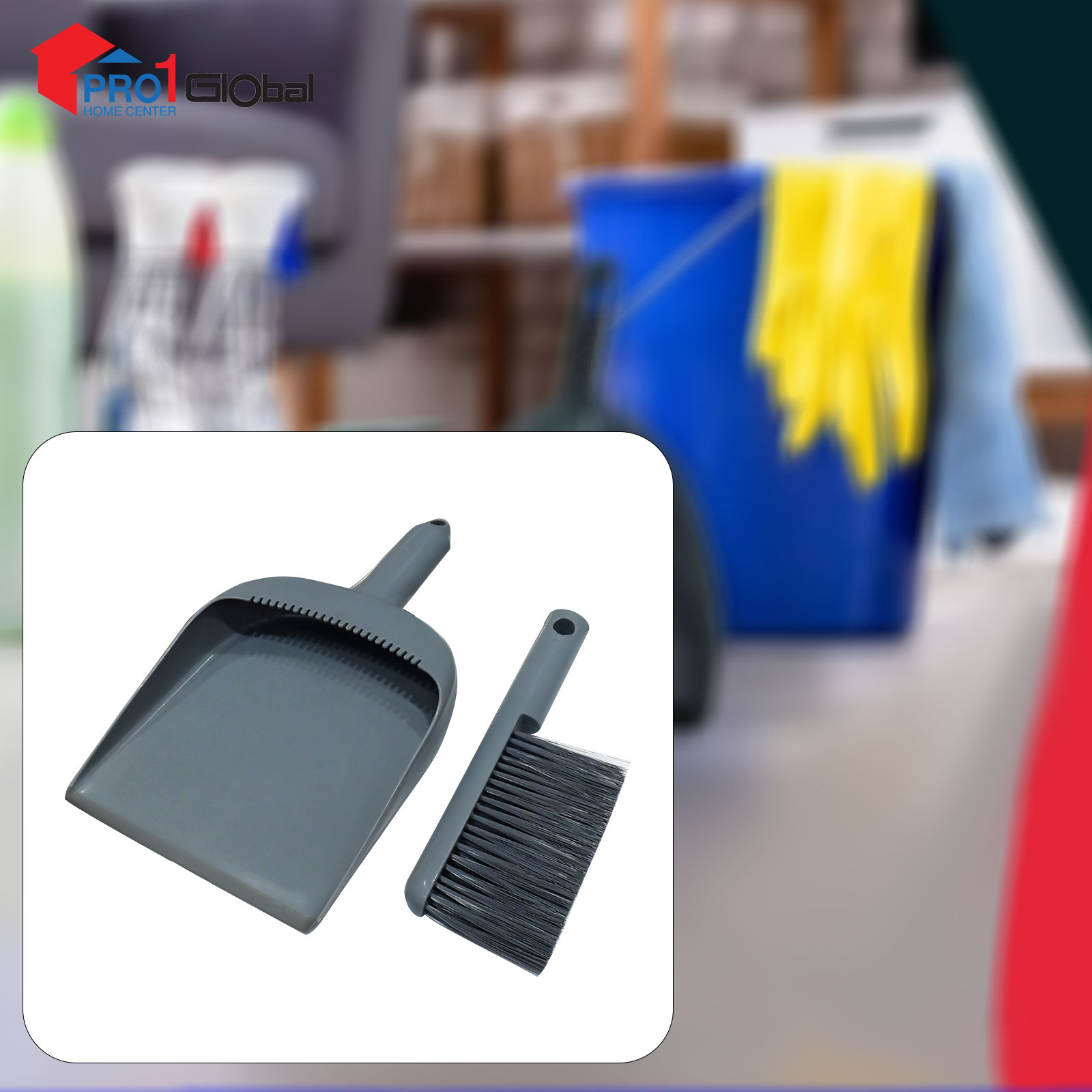 CLEENUP Short Brush & Dustpan JHB-TZ037