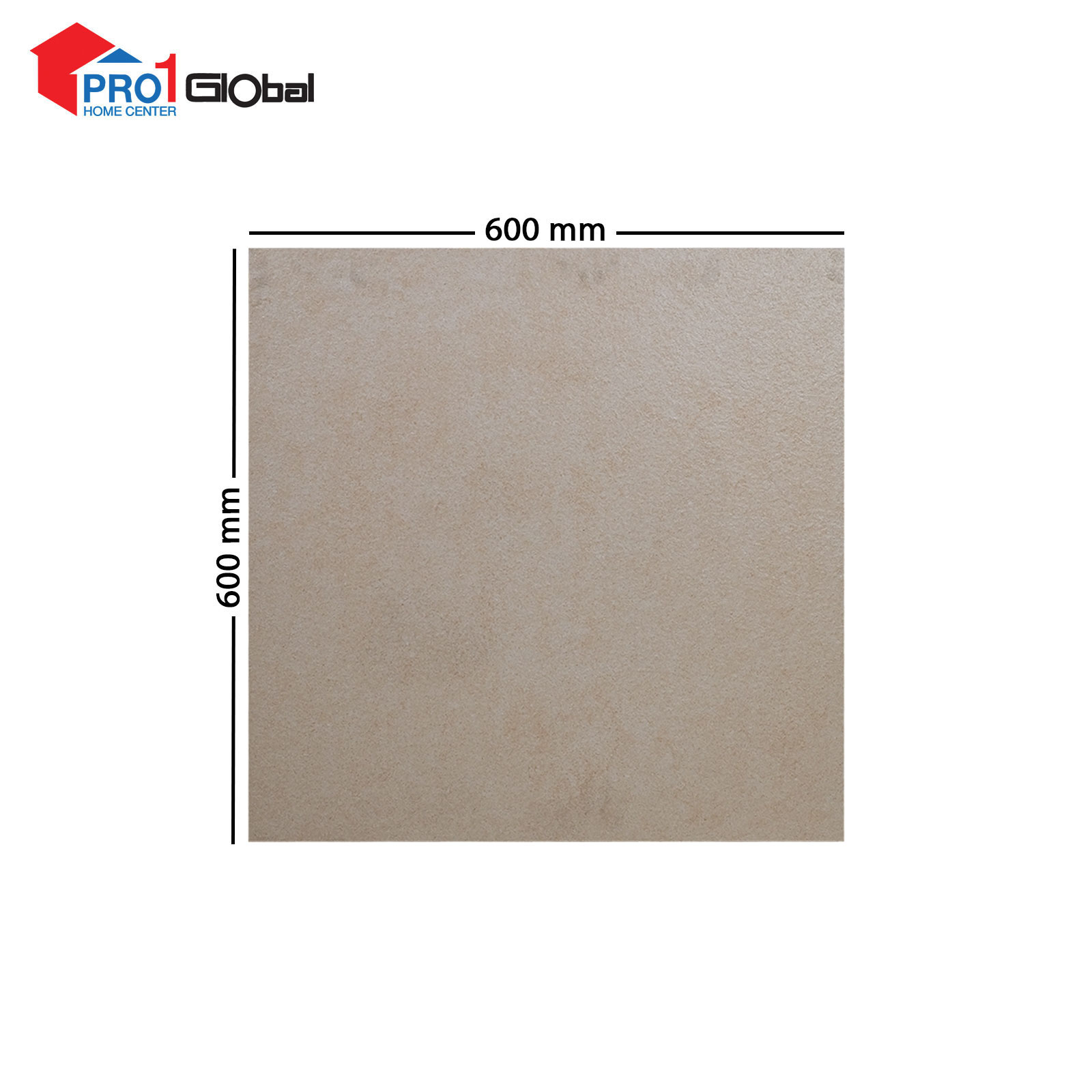 Marcopolo Glazed Porcelain ZZ6872M Mars Beige Grip (600X600)mm