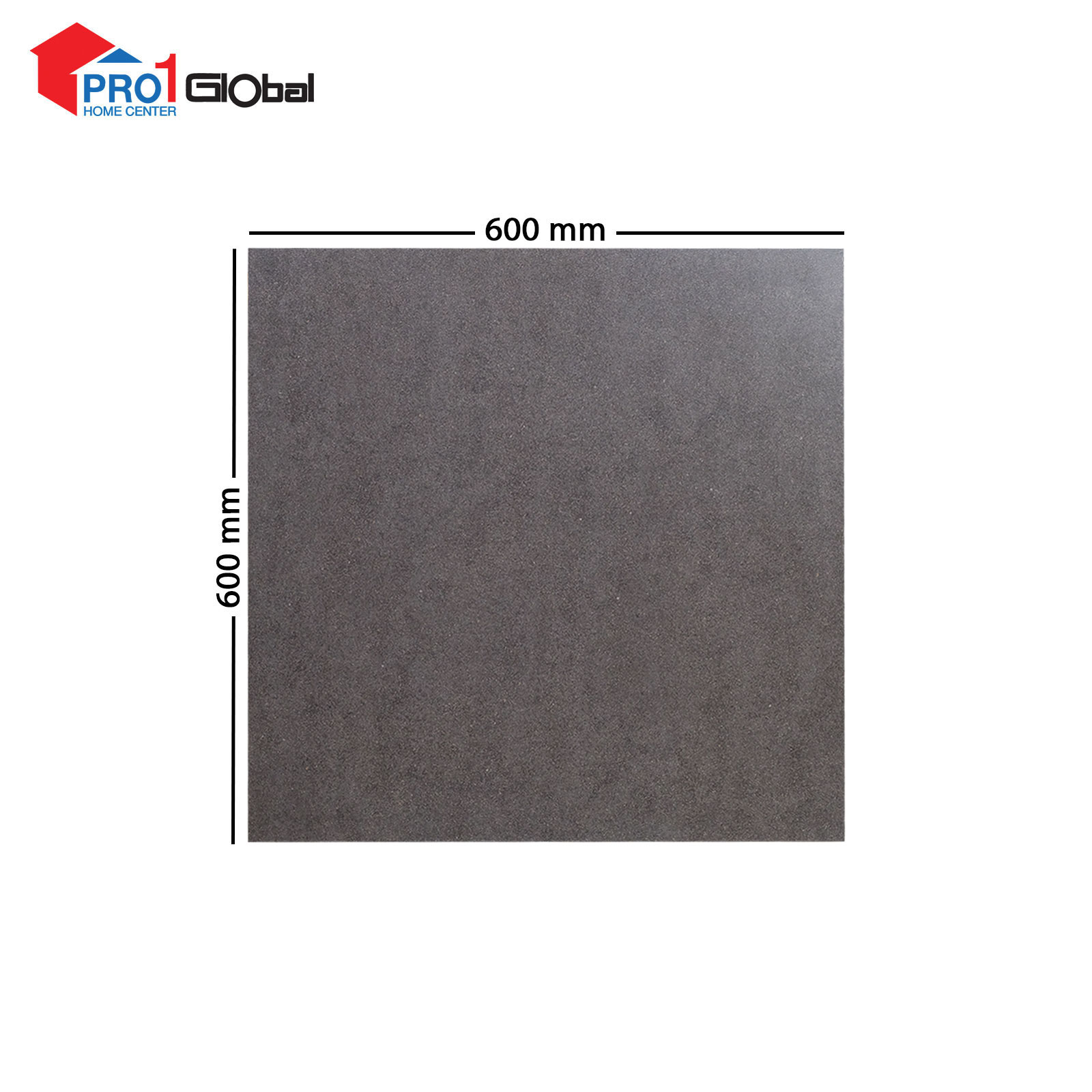 Marcopolo Glazed Porcelain ZZ6876M Mars Dark Grey (600X600)mm