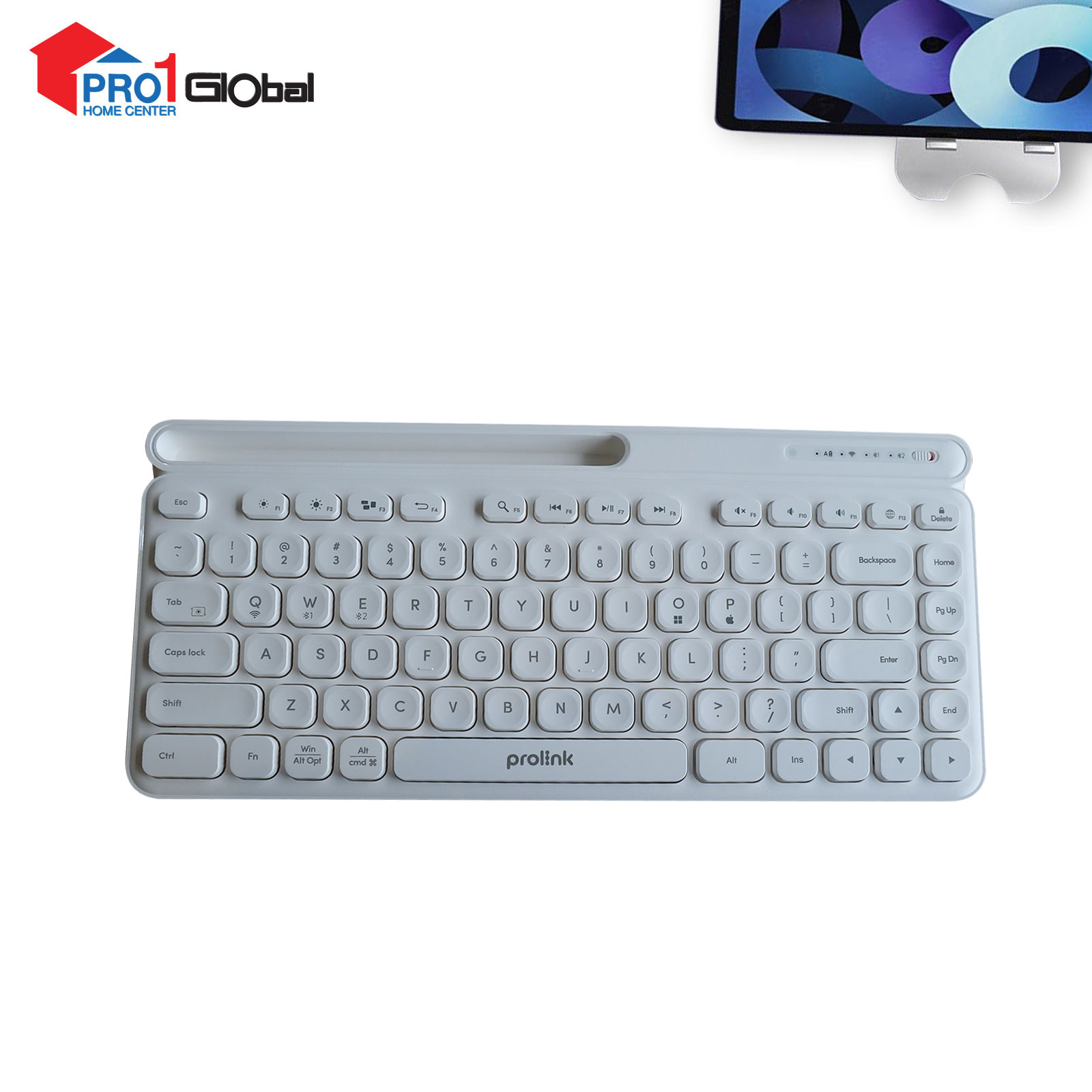 Prolink Wireless Device Mini Keyboard GK-5001M (White)