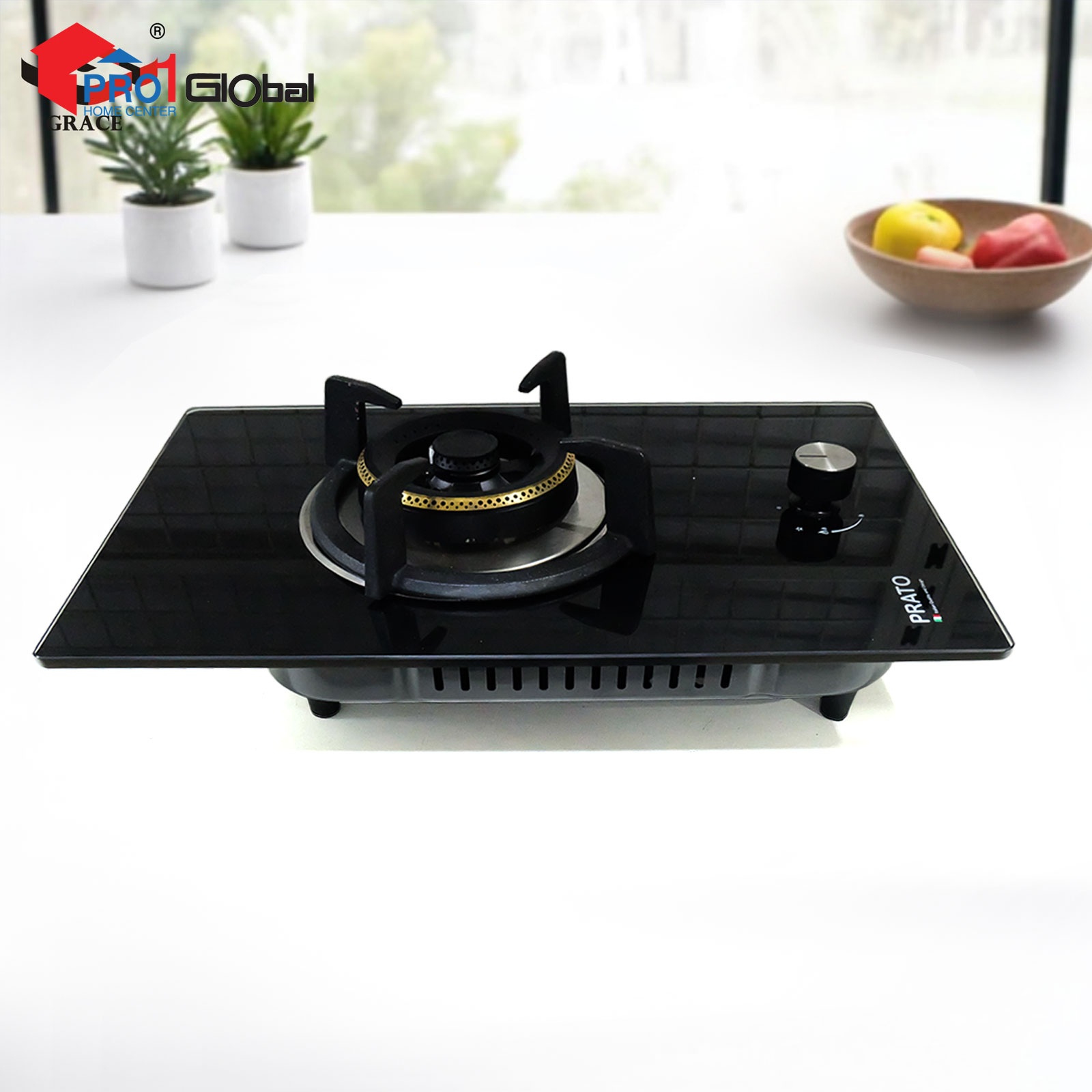 Prato Gas Hob Single PRT-KHB302B