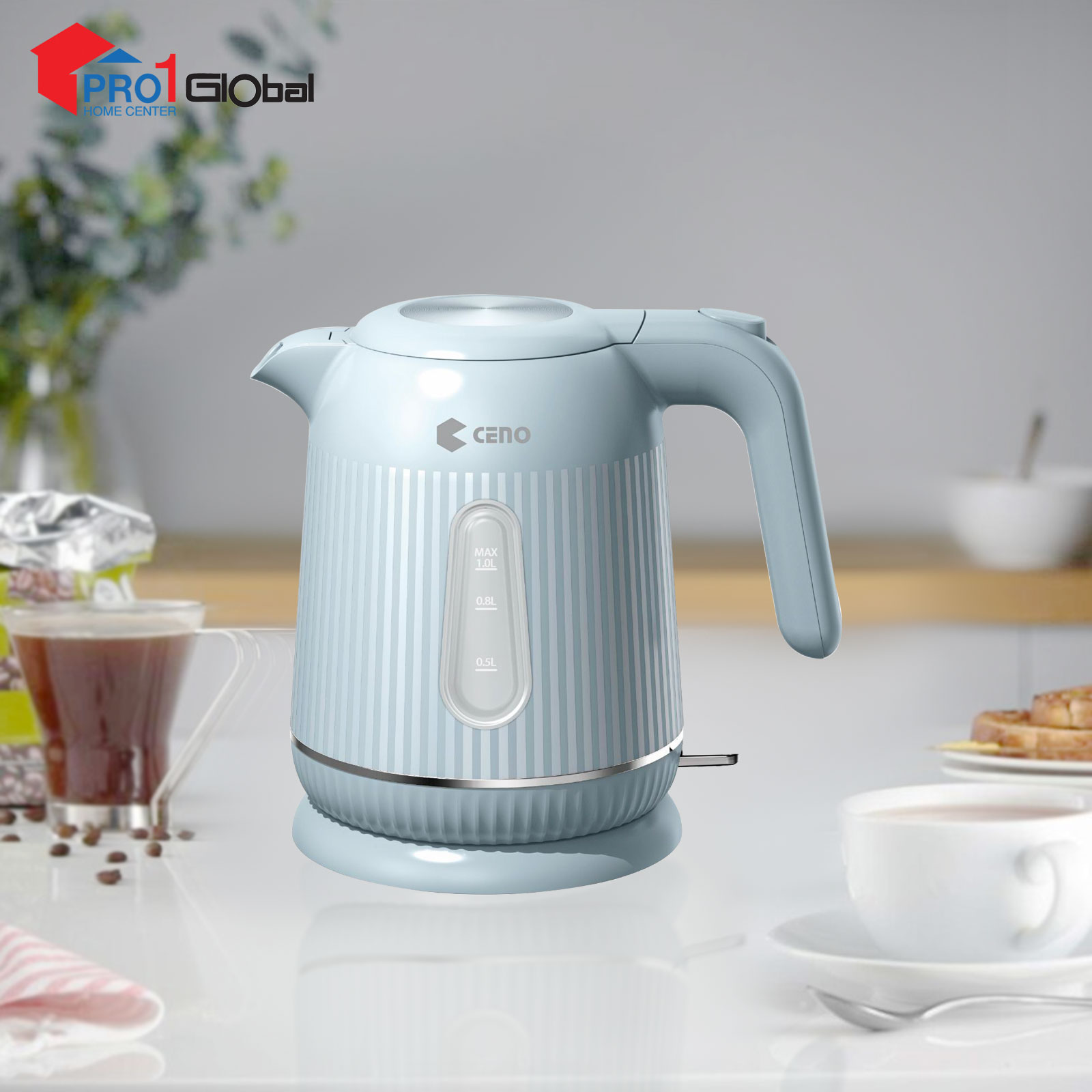 CENO Electric Kettle HB-K172 (1Lit,1200W)