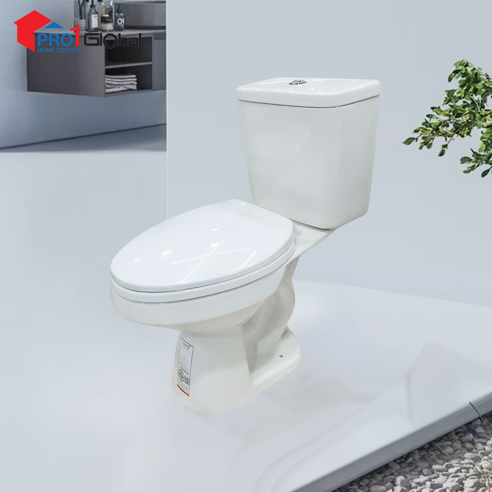 Cotto Two Piece Toilet WINNIE S-Trap C13971