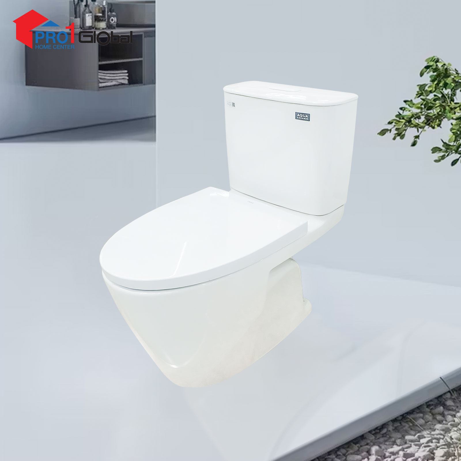 Inax Two piece Toilet S-trap AC-602V/BW1