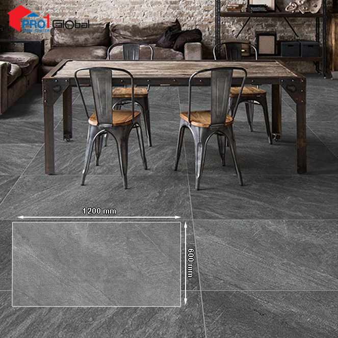 Cotto Tile GP Matto Graphite (HYG)R10R/T (600x1200)mm