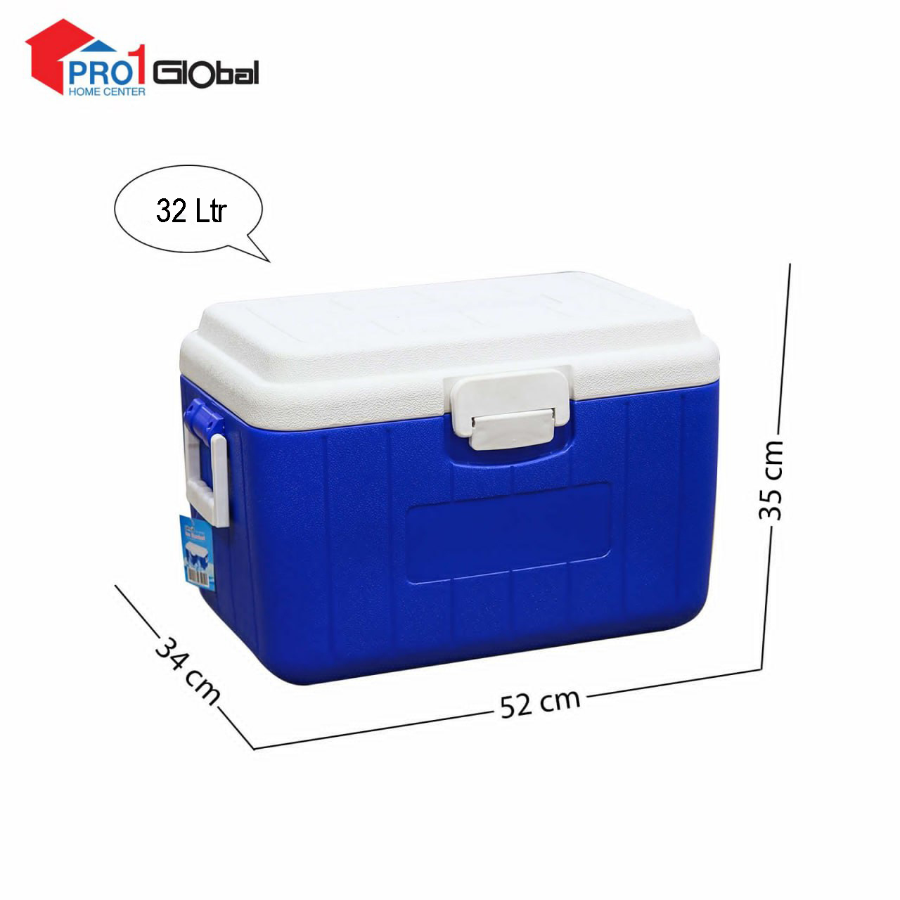 Ulmus Ice Bucket KY-08-BU 32L(L52xW34xH35)cm Blue