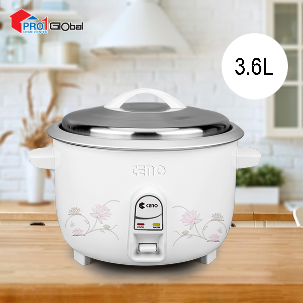 CENO Rice Cooker RC-36 (3.6lit,1300W)