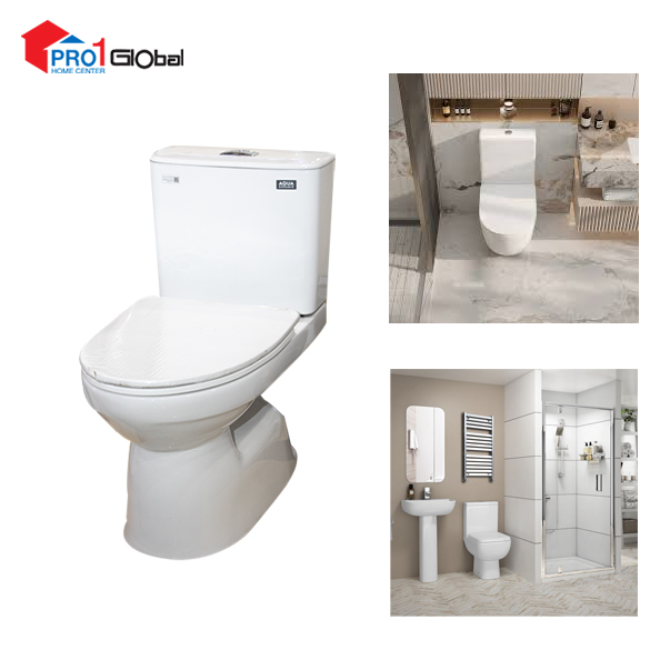 Inax Two piece Toilet S-trap AC-514VAN