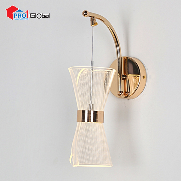 AGLOW LED Wall Lamp QF-B240-15 (white+gold)