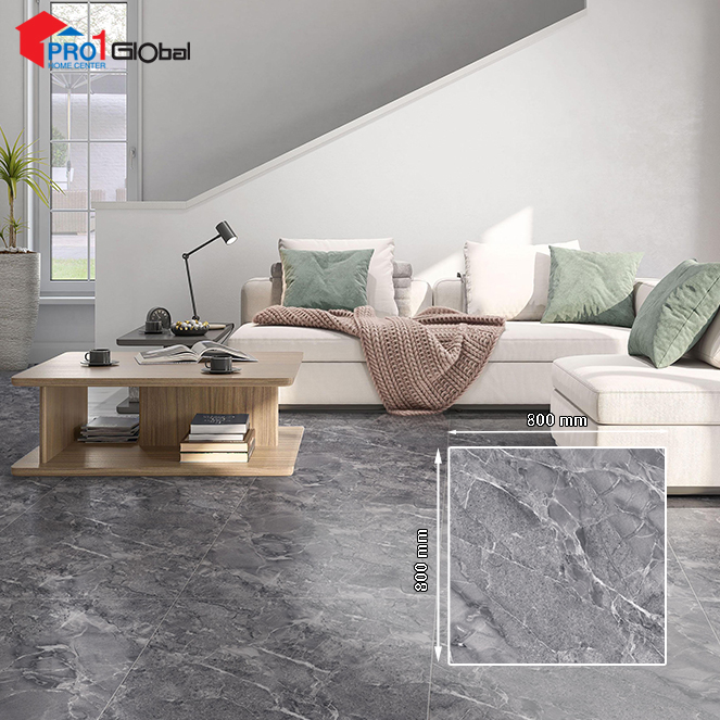 Cotto Tile GP Krementz Grey 12887 POL(800x800)mm (VN)