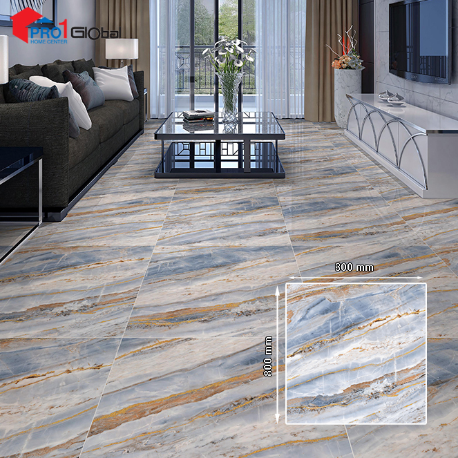 Cotto Tile GP XP-Tangara Marble(Ion)POL (800x800)mm (VN)