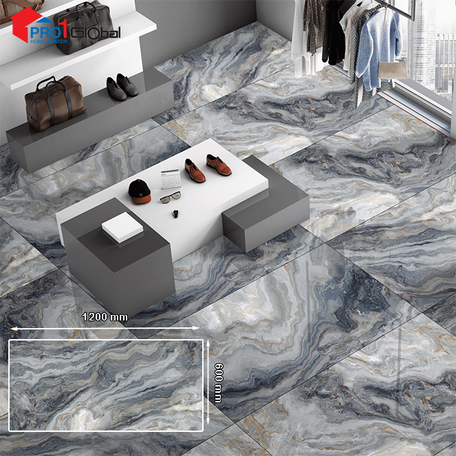 Cotto Tile GP Persian Onxy Blue (HG)R/T(600x1200)mm (IN)