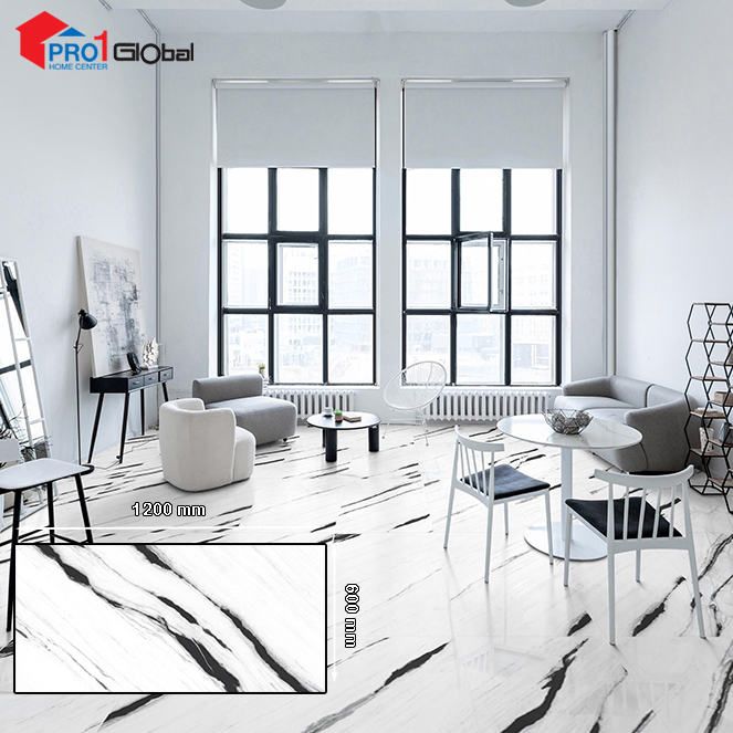 Cotto Tile GP XP-Panda Marble (Ion)POL R/T (600x1200)mm (IN)