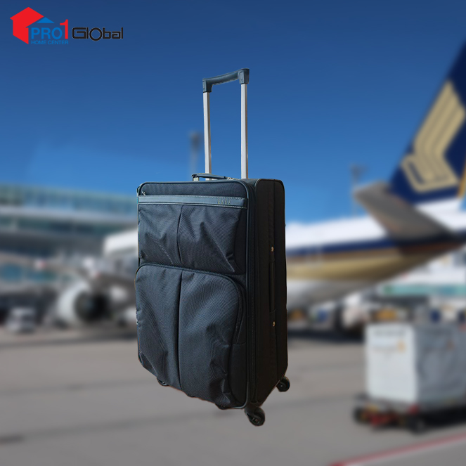 ELLE Soft Luggage No-596 (29in) Black