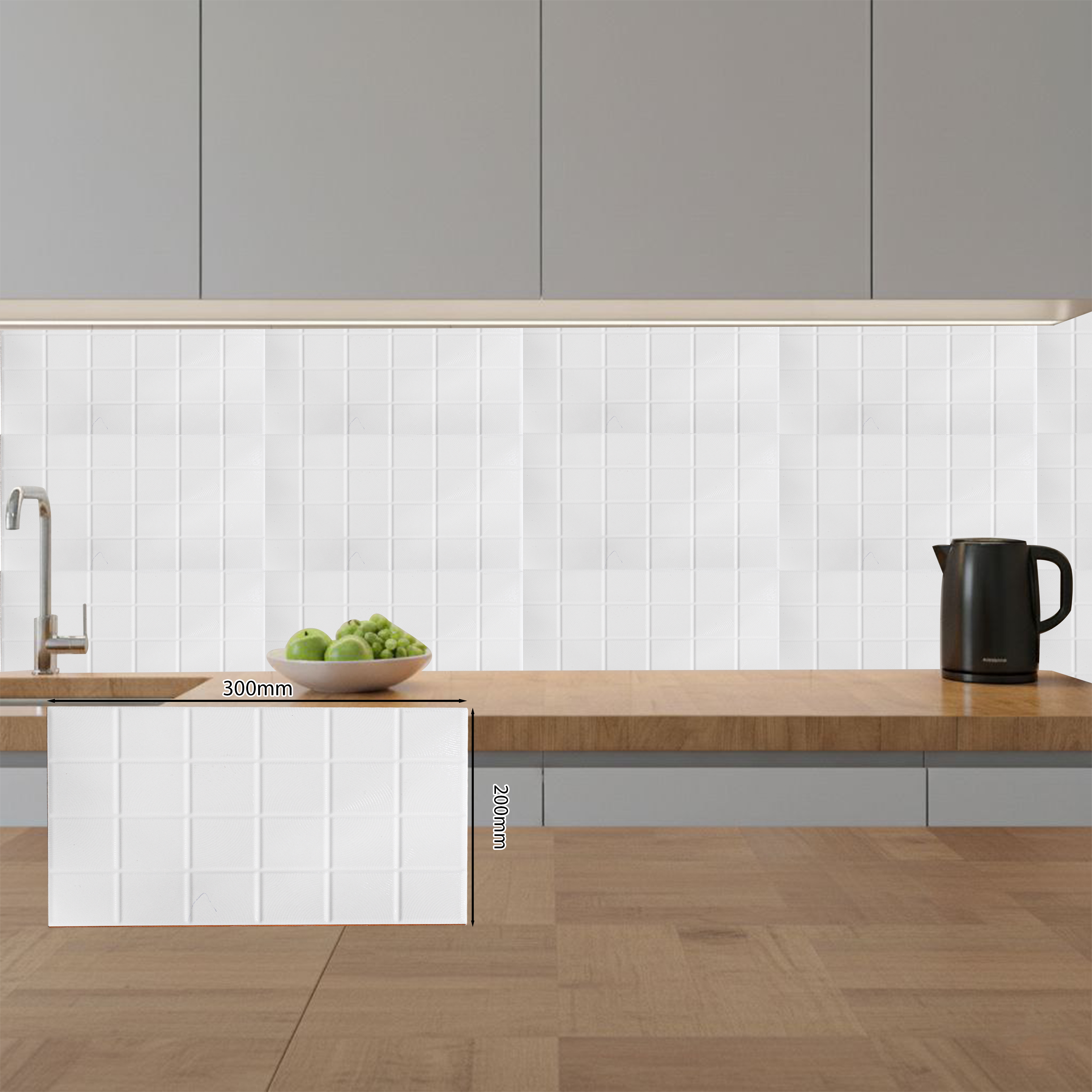 Caramo Ceramic Z21GAA31010061F1 Henna - White (200x300)mm