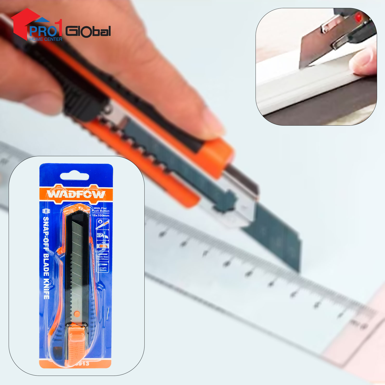 WADFOW Snap-Off Blade Knife WSK3913