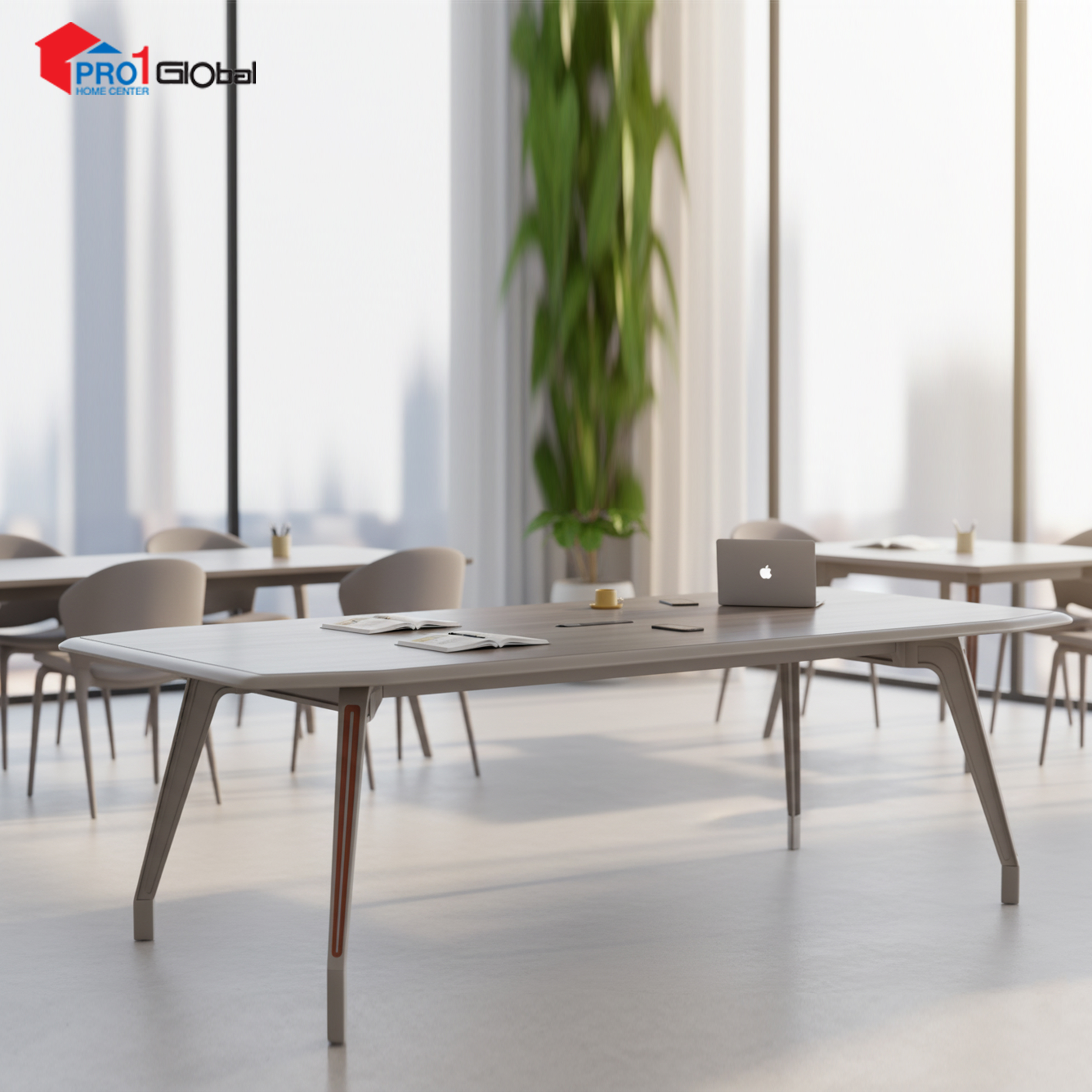 Homely Meeting Table H16-H0224-11 (240x110x75)cm