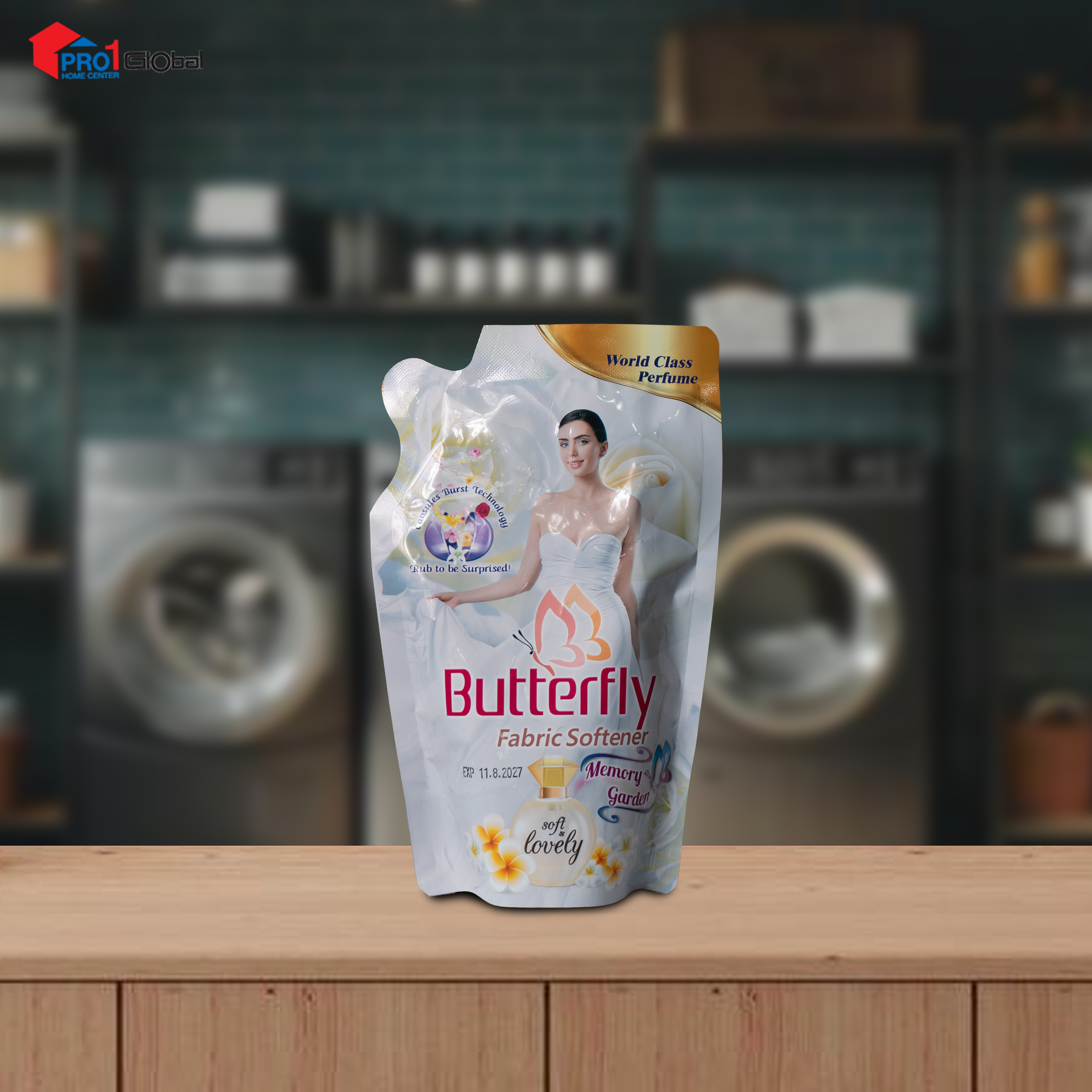 MCE BUTTERFLY Memory Garden Soft & Lovely (White) 330 ml