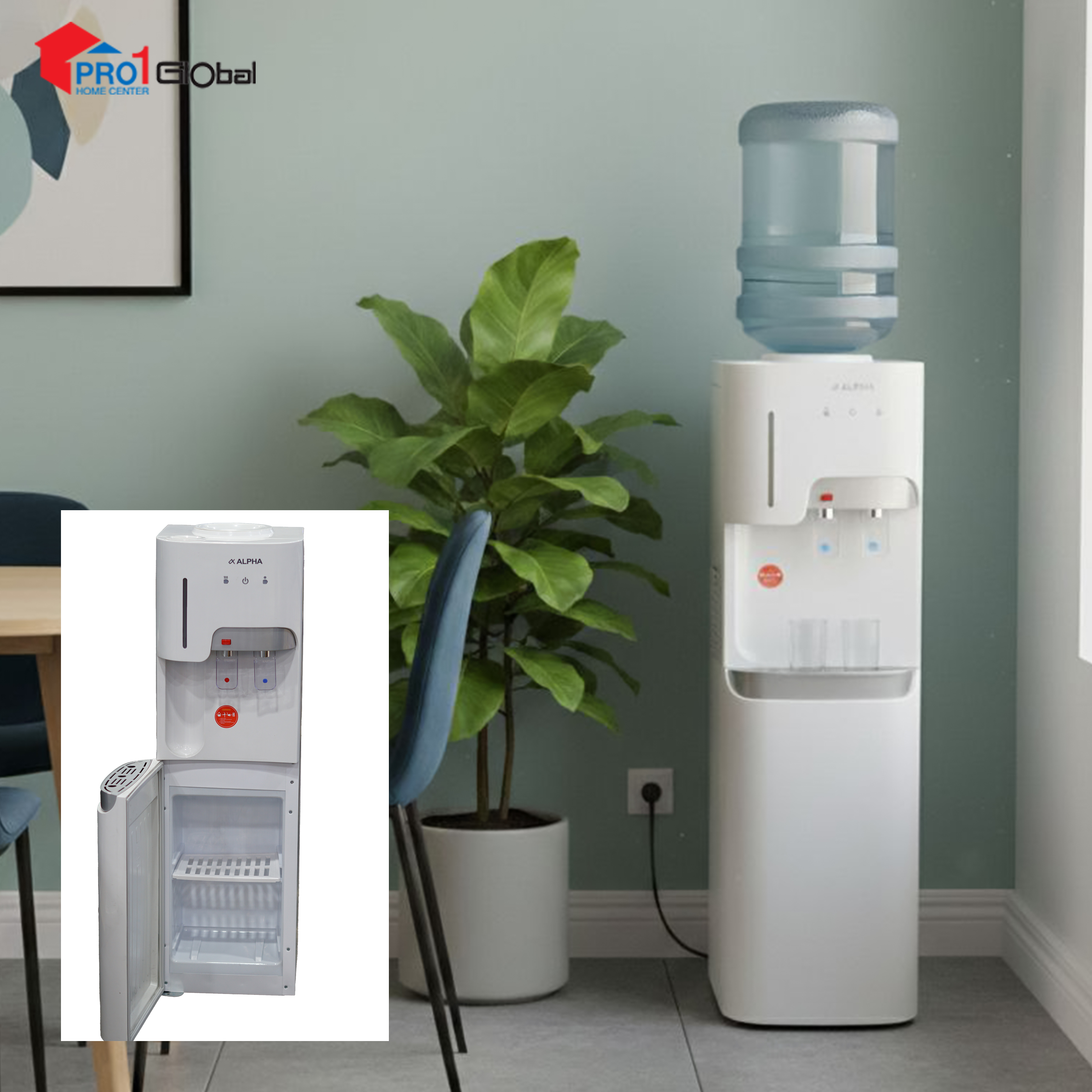 ALPHA Water Dispenser ALWD-777 (Hot,Cold)