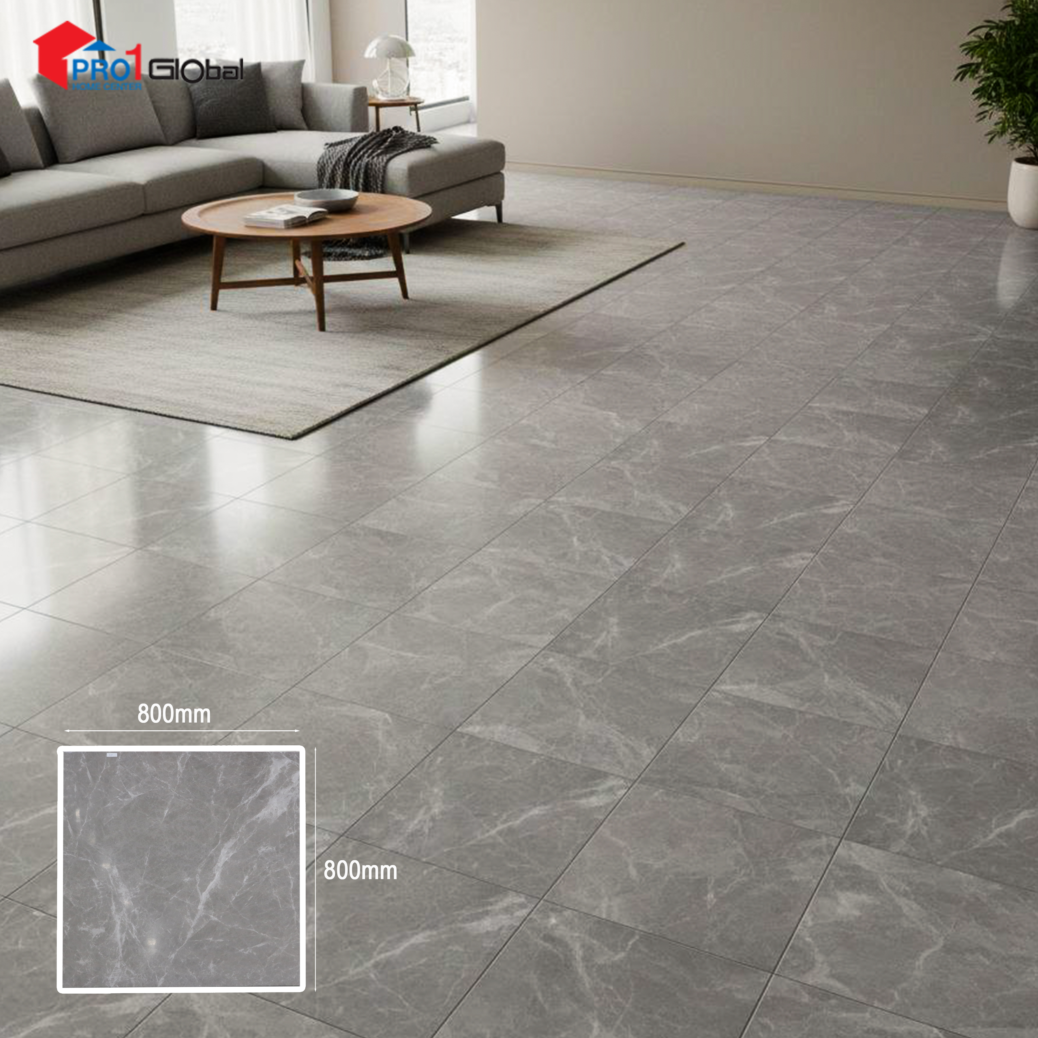 Marcopolo  Polished Porcelain CH8607AS (800x800)mm