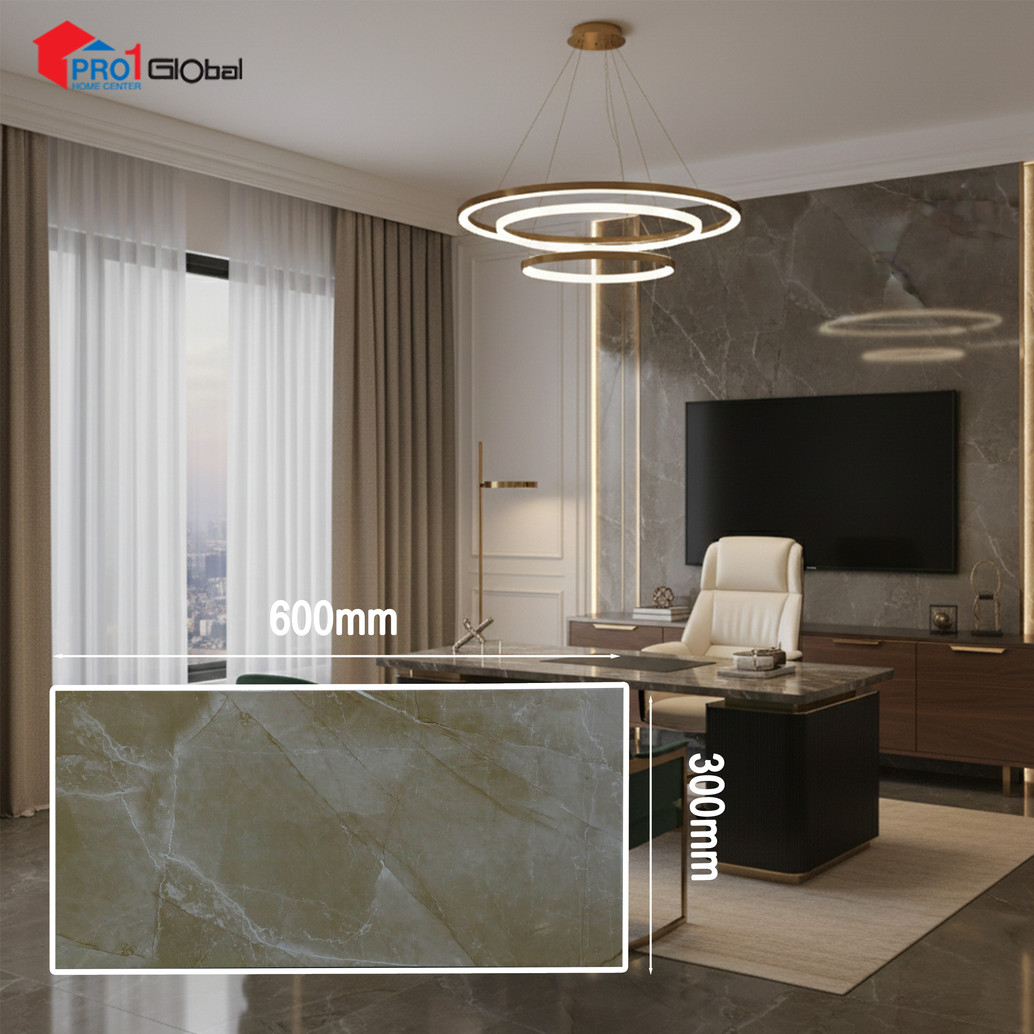 Yifeng Ceramic T2330B (300x600)mm