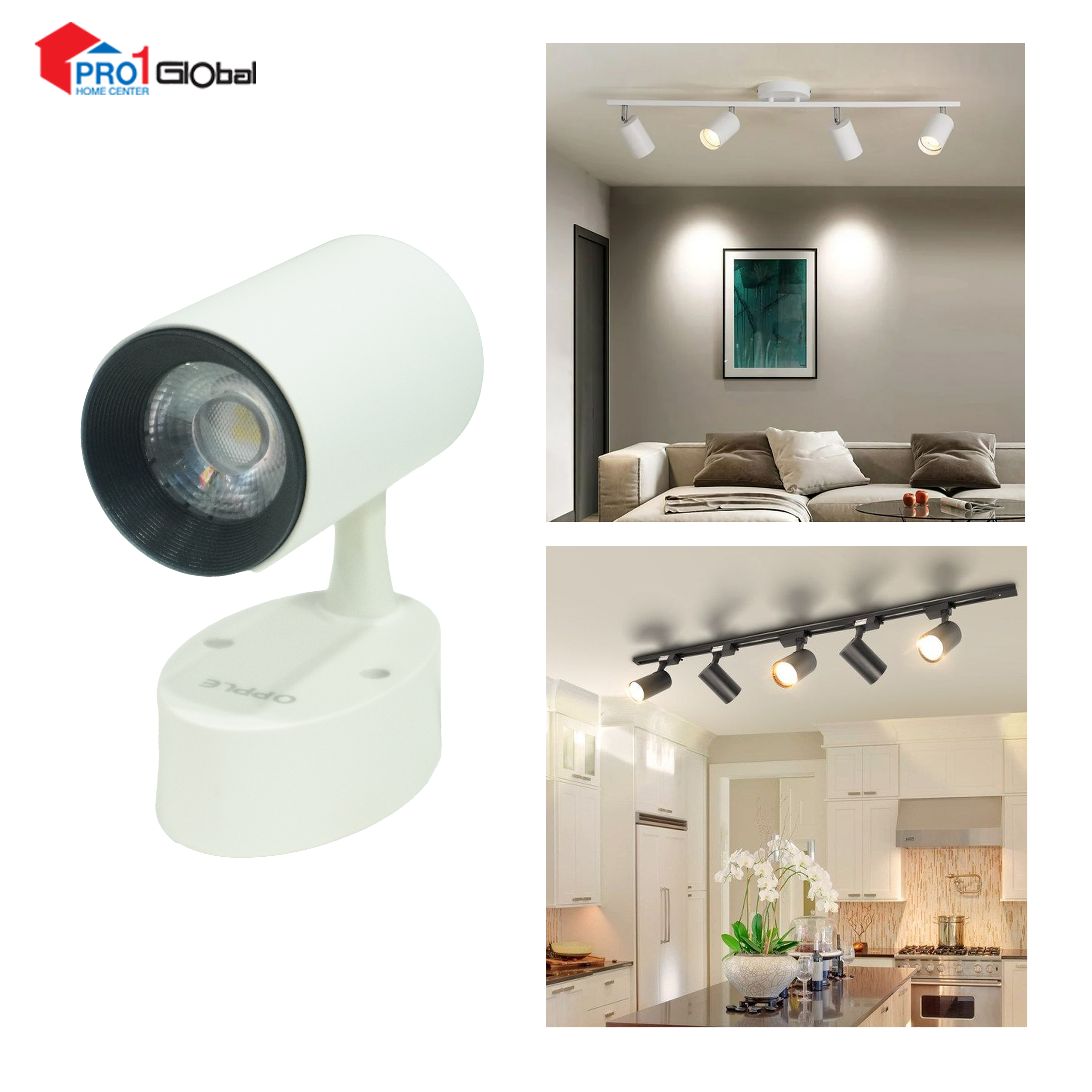 OPPLE-LEDSpot SM-U-7W-6500K-WH-GP (Surface Mounted)