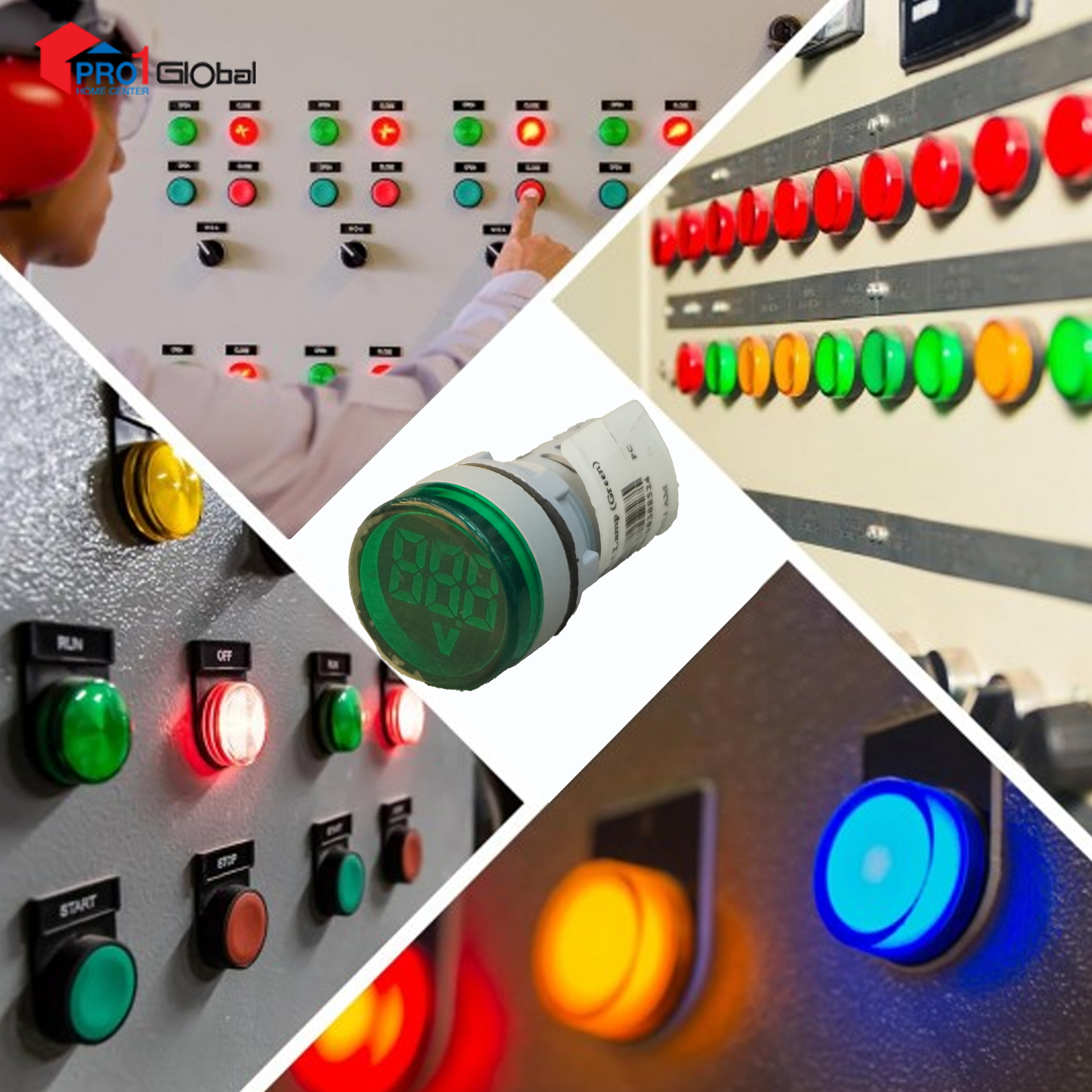 Digital Pilot Lamp (Green)