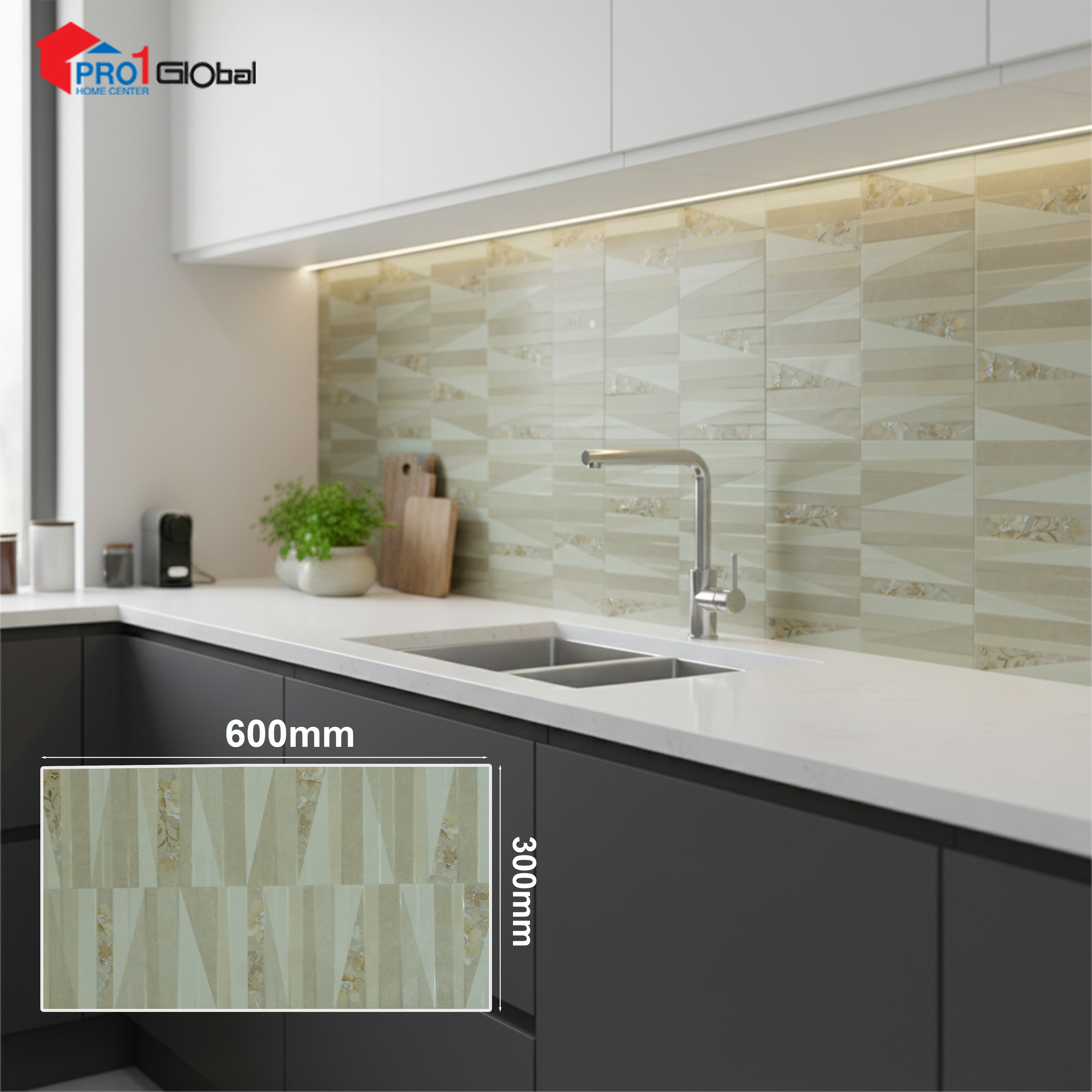J&F Ceramic 513K-407 (300x600)mm