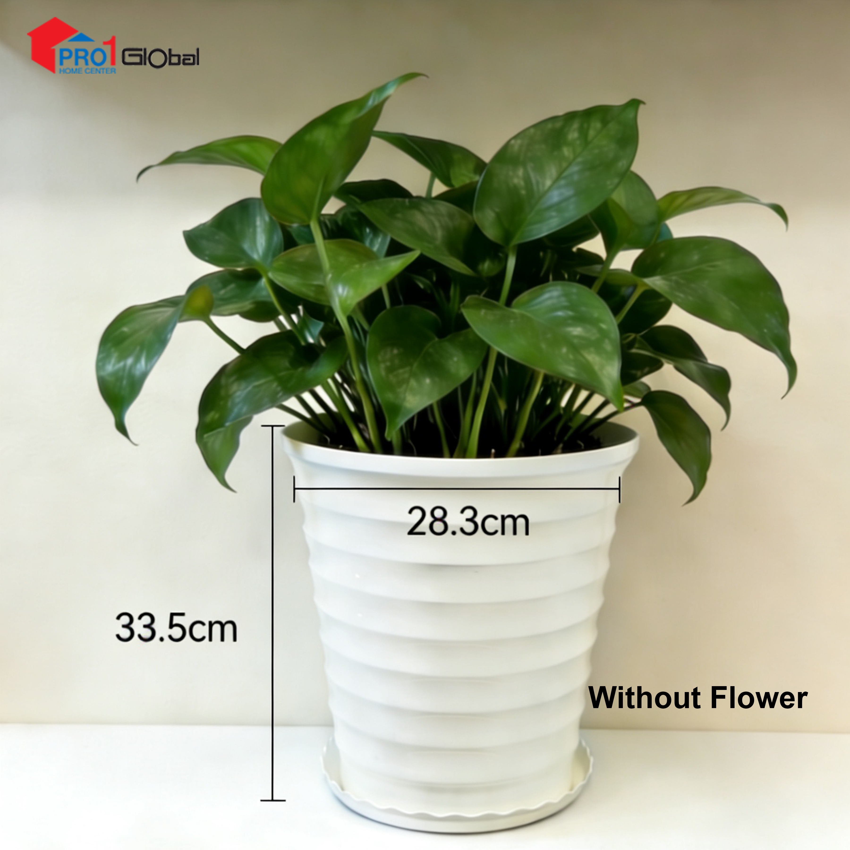 BLOOM Flower Pot Waat Auu DP97-05 (28.3x33.5)cm