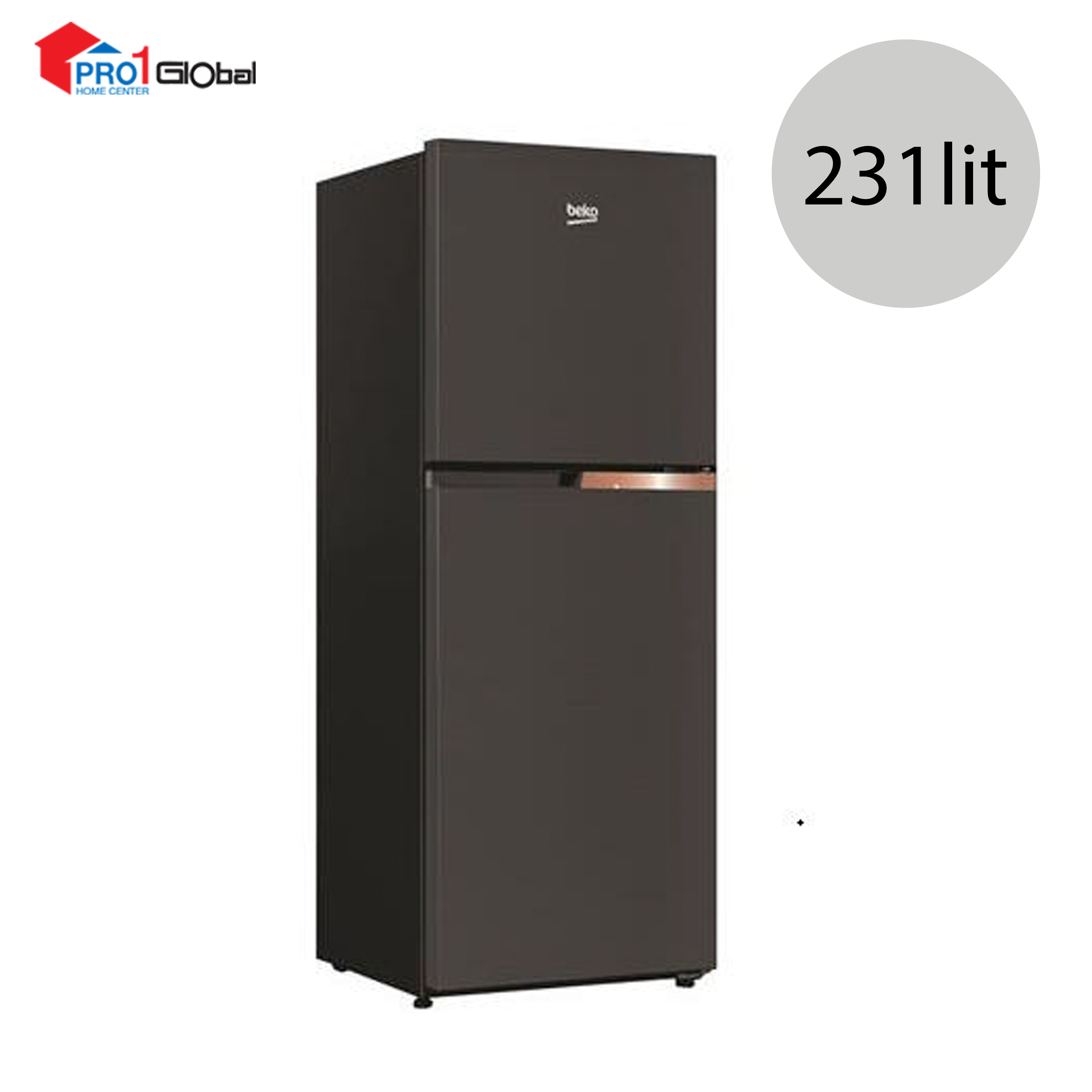 Beko Refrigerator RDNT231I50K(2Door,231Lit)