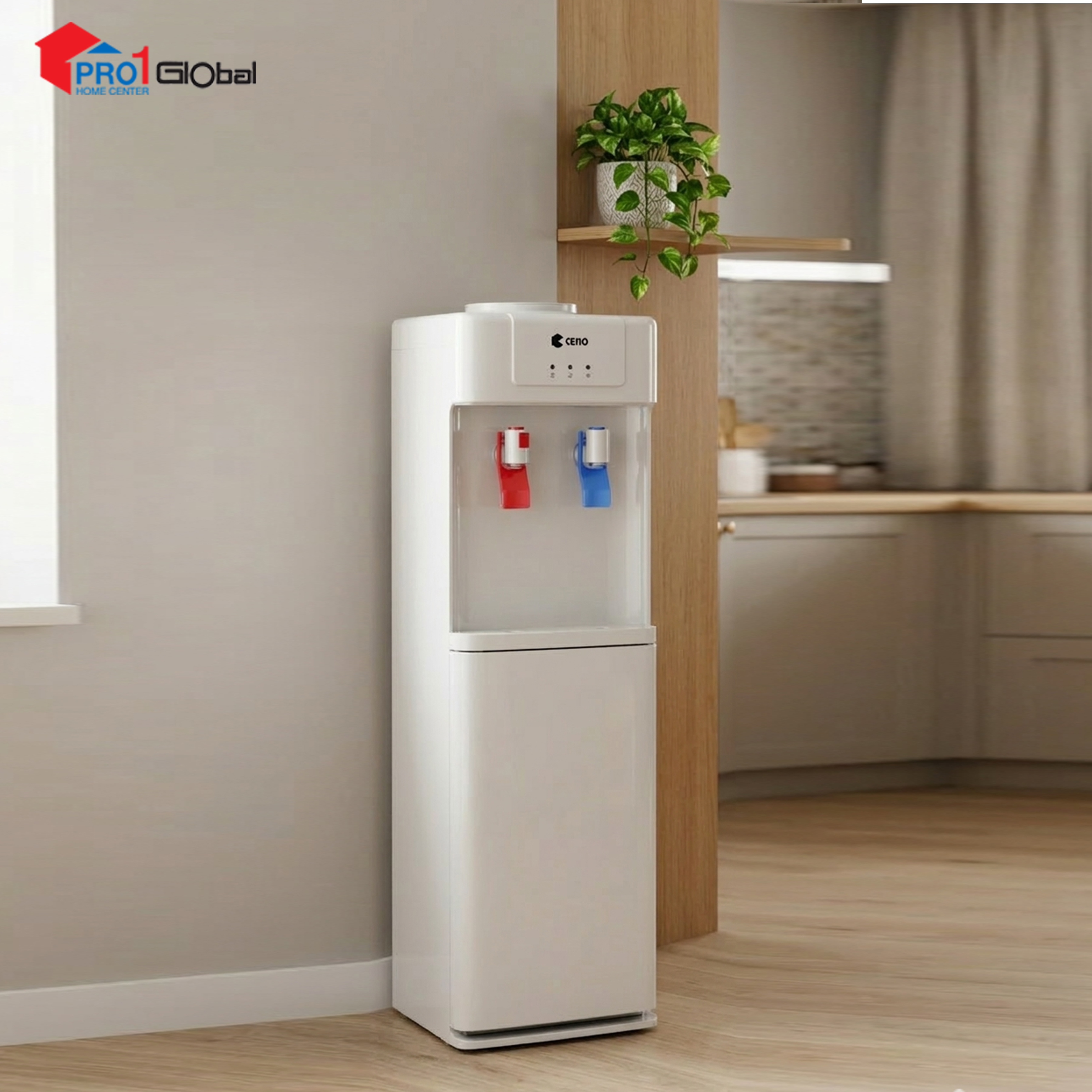 CENO Water Dispenser YL2435S-W(Hot & Cold)