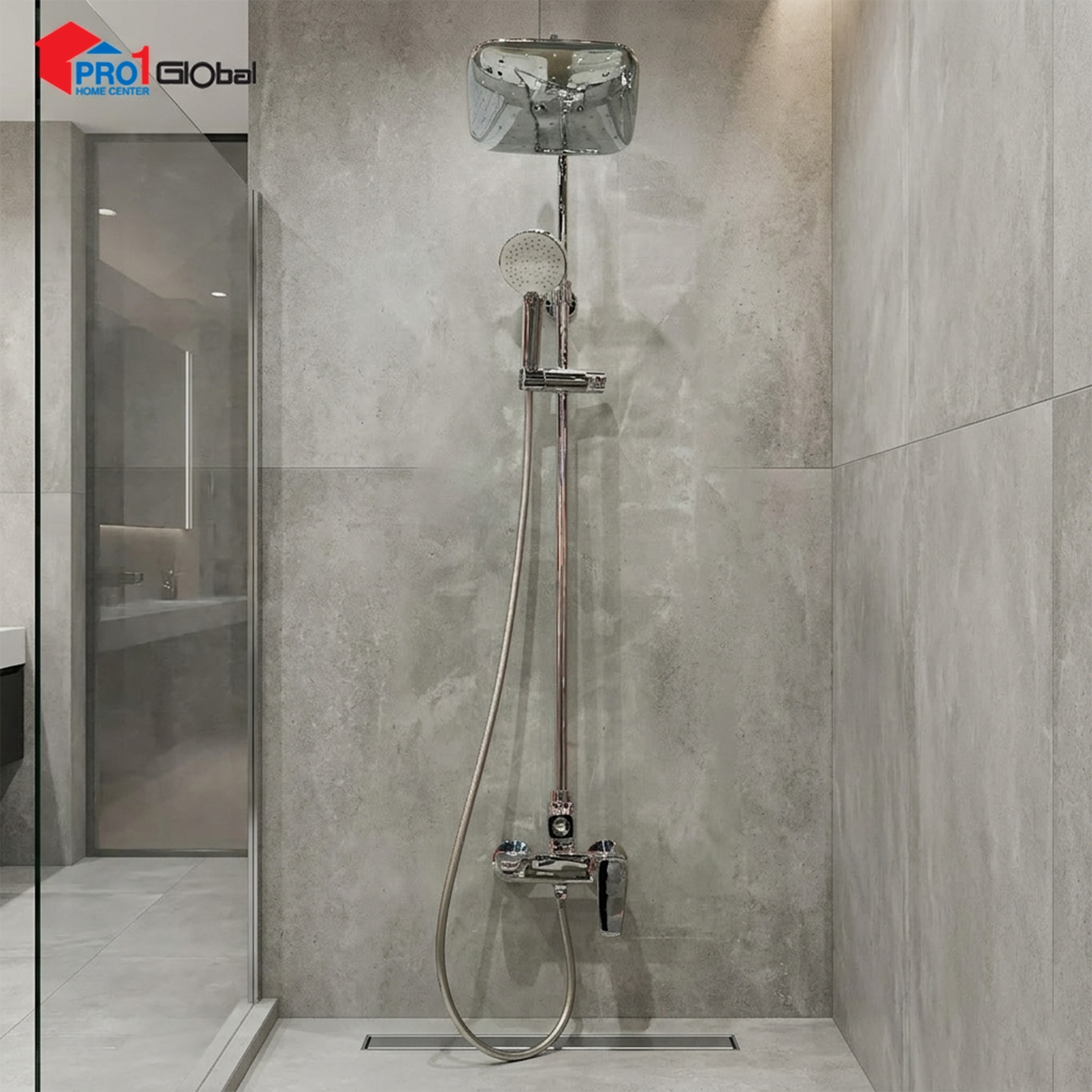 American Standard Rain Shower Set FFAS1772-701500BTO/BCO